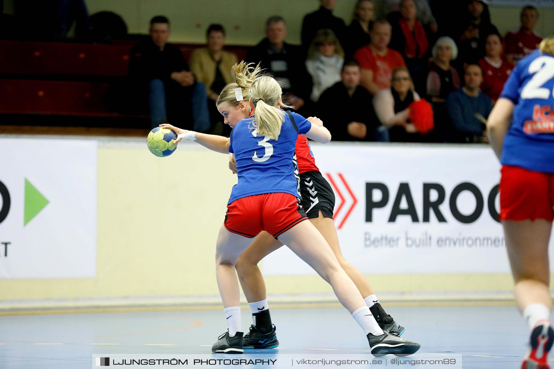 USM F16 Steg 4 Åhus Handboll-Skånela IF 20-26,dam,Skövde Idrottshall,Skövde,Sverige,Ungdoms-SM,Handboll,2019,216131