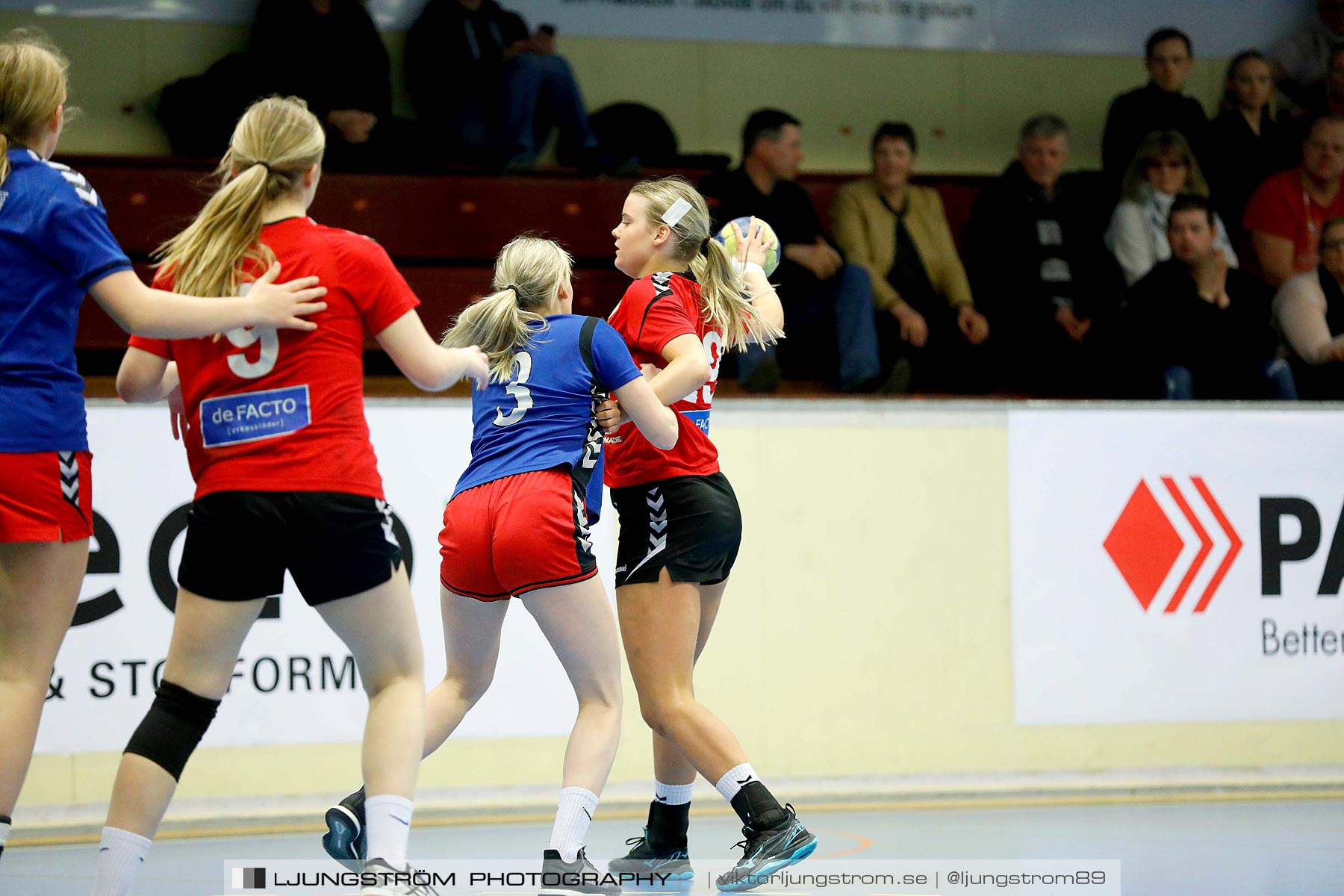 USM F16 Steg 4 Åhus Handboll-Skånela IF 20-26,dam,Skövde Idrottshall,Skövde,Sverige,Ungdoms-SM,Handboll,2019,216136