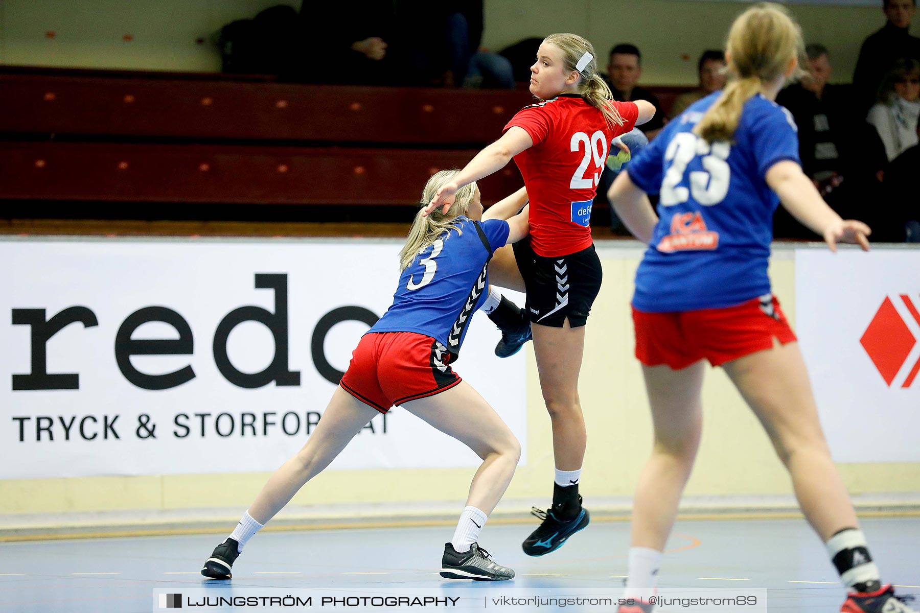 USM F16 Steg 4 Åhus Handboll-Skånela IF 20-26,dam,Skövde Idrottshall,Skövde,Sverige,Ungdoms-SM,Handboll,2019,216146