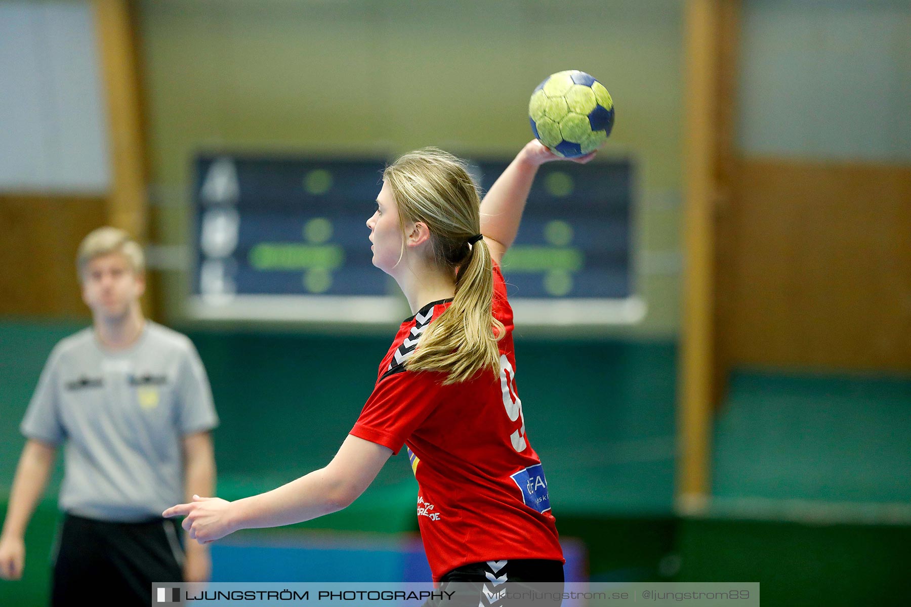 USM F16 Steg 4 Åhus Handboll-Skånela IF 20-26,dam,Skövde Idrottshall,Skövde,Sverige,Ungdoms-SM,Handboll,2019,216162