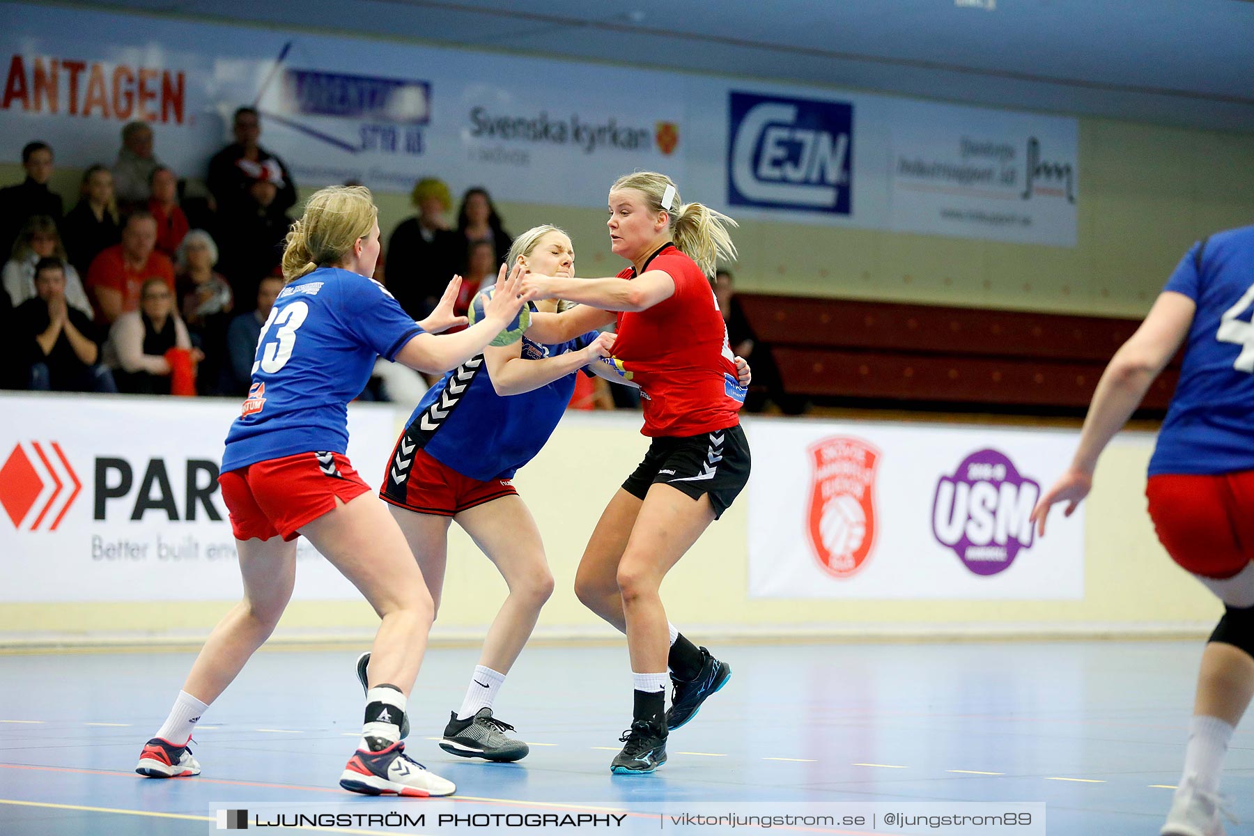 USM F16 Steg 4 Åhus Handboll-Skånela IF 20-26,dam,Skövde Idrottshall,Skövde,Sverige,Ungdoms-SM,Handboll,2019,216168