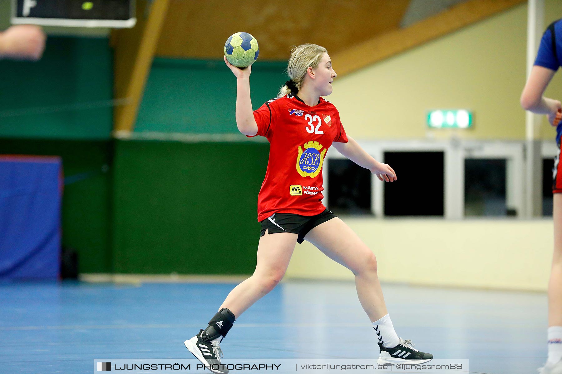 USM F16 Steg 4 Åhus Handboll-Skånela IF 20-26,dam,Skövde Idrottshall,Skövde,Sverige,Ungdoms-SM,Handboll,2019,216177