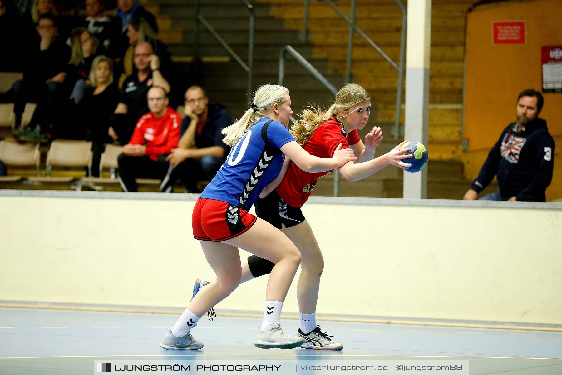 USM F16 Steg 4 Åhus Handboll-Skånela IF 20-26,dam,Skövde Idrottshall,Skövde,Sverige,Ungdoms-SM,Handboll,2019,216179