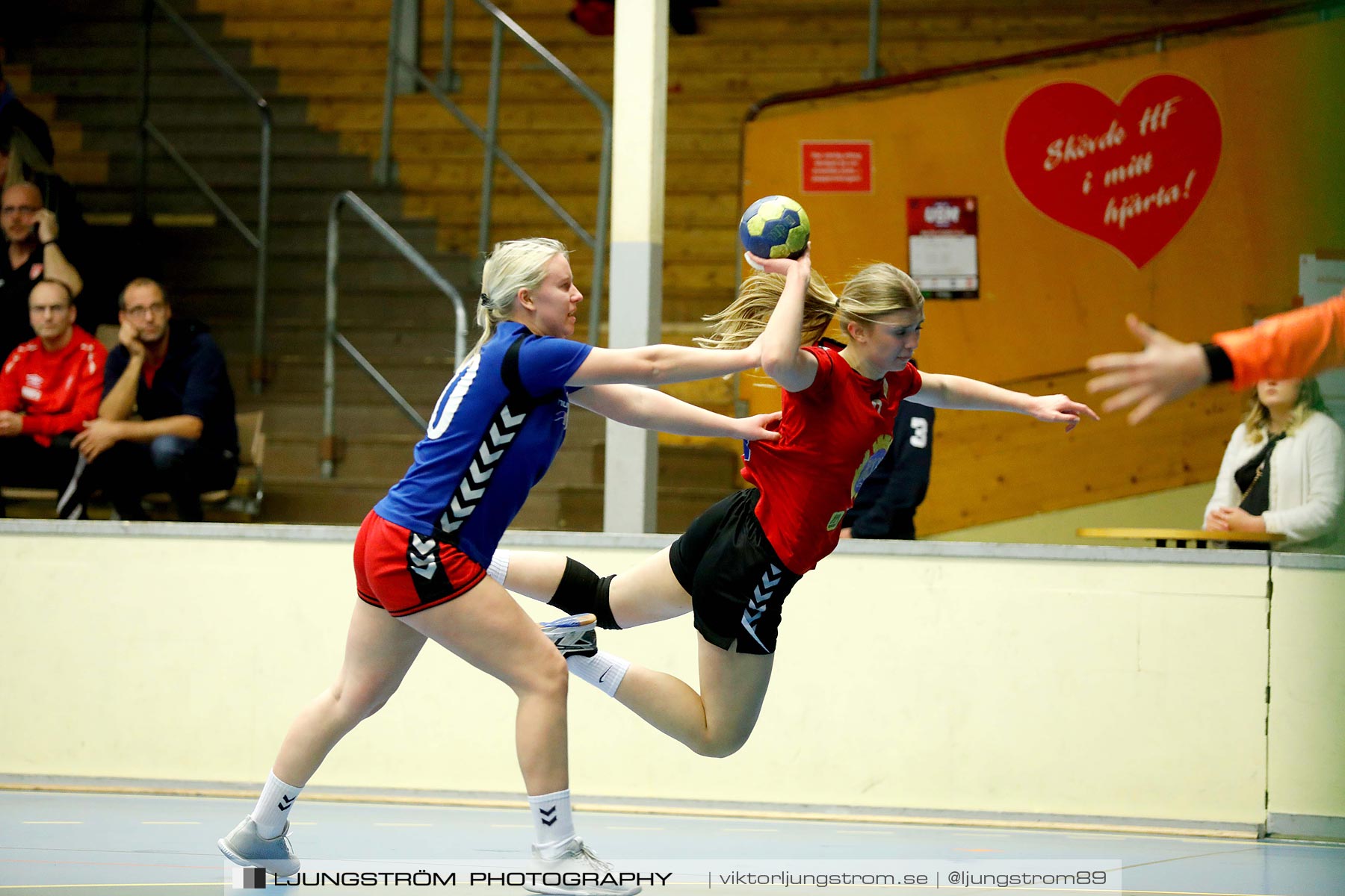 USM F16 Steg 4 Åhus Handboll-Skånela IF 20-26,dam,Skövde Idrottshall,Skövde,Sverige,Ungdoms-SM,Handboll,2019,216180