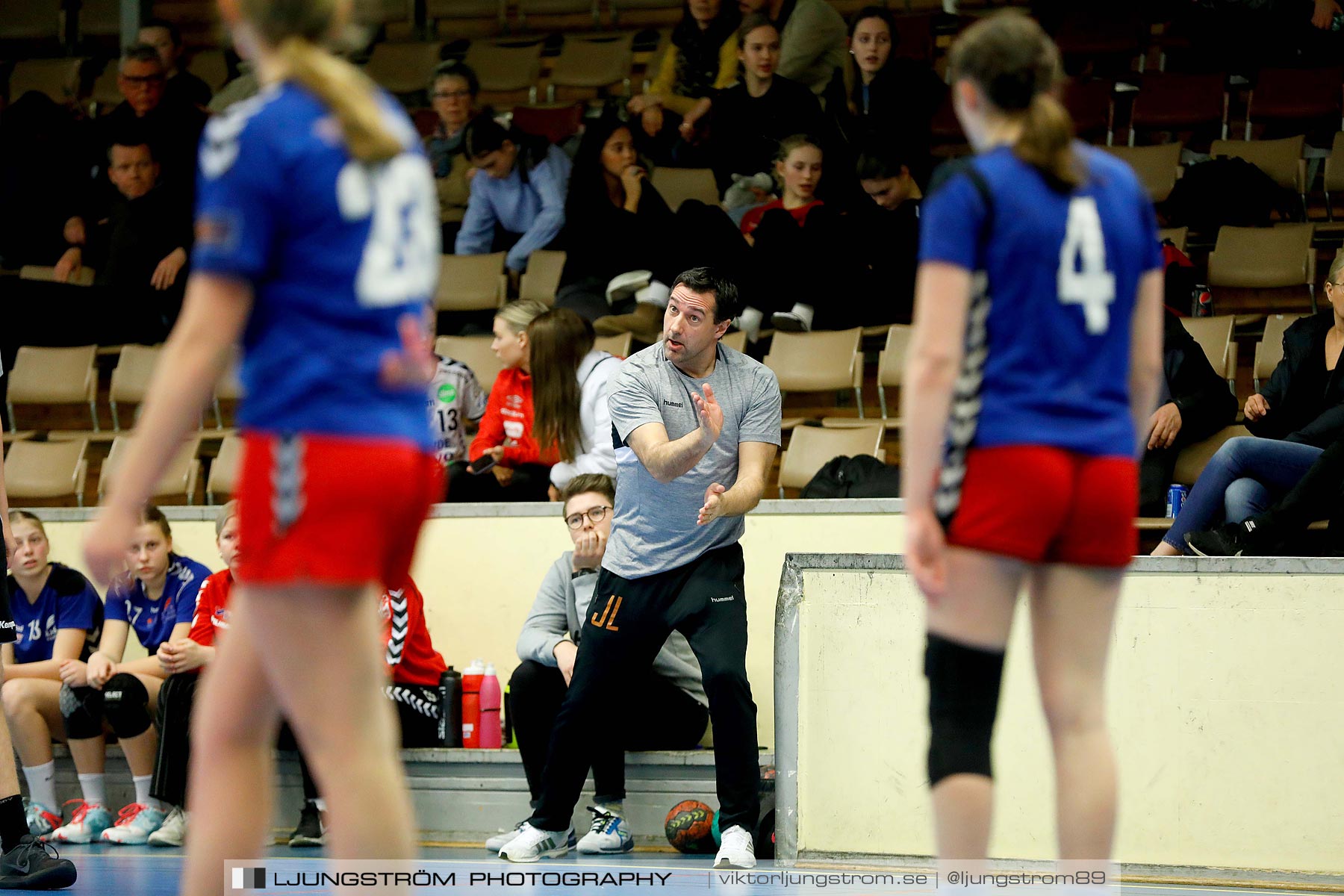 USM F16 Steg 4 Åhus Handboll-Skånela IF 20-26,dam,Skövde Idrottshall,Skövde,Sverige,Ungdoms-SM,Handboll,2019,216183