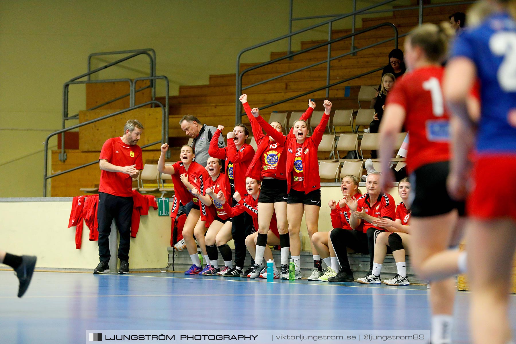 USM F16 Steg 4 Åhus Handboll-Skånela IF 20-26,dam,Skövde Idrottshall,Skövde,Sverige,Ungdoms-SM,Handboll,2019,216187