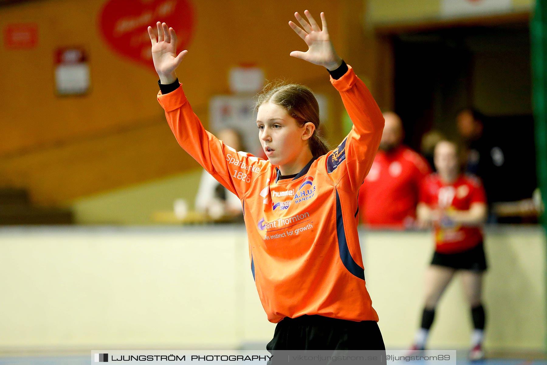 USM F16 Steg 4 Åhus Handboll-Skånela IF 20-26,dam,Skövde Idrottshall,Skövde,Sverige,Ungdoms-SM,Handboll,2019,216191