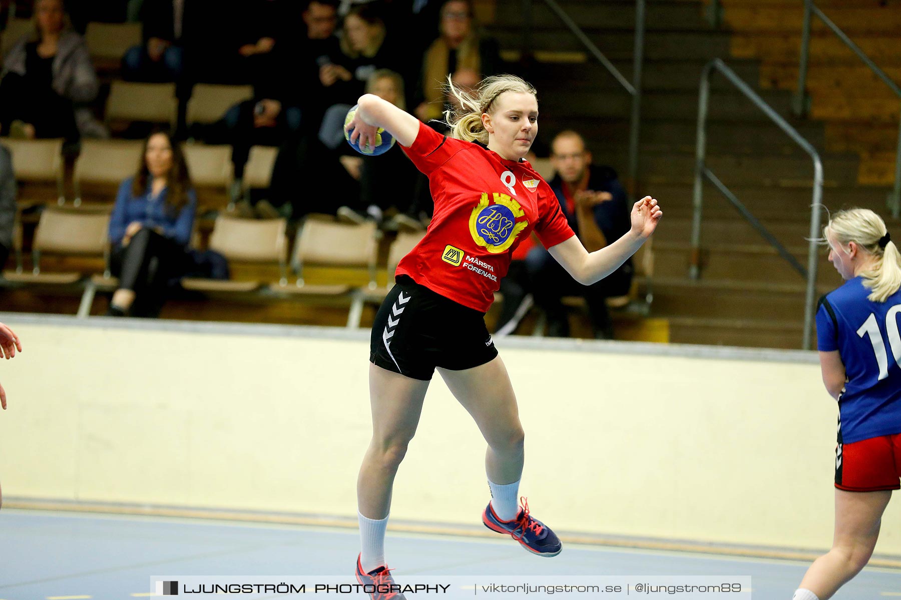 USM F16 Steg 4 Åhus Handboll-Skånela IF 20-26,dam,Skövde Idrottshall,Skövde,Sverige,Ungdoms-SM,Handboll,2019,216194