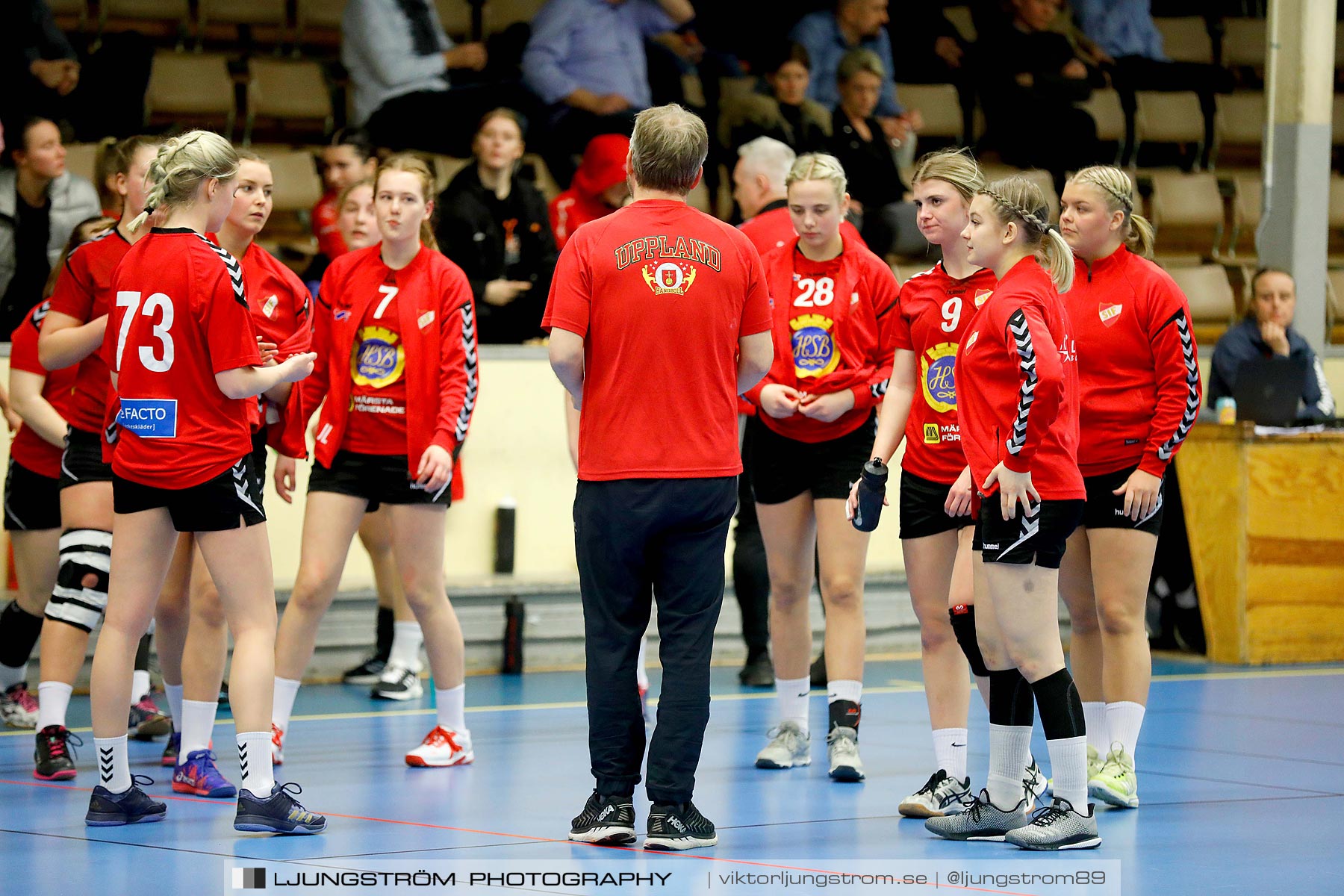 USM F16 Steg 4 Åhus Handboll-Skånela IF 20-26,dam,Skövde Idrottshall,Skövde,Sverige,Ungdoms-SM,Handboll,2019,216195