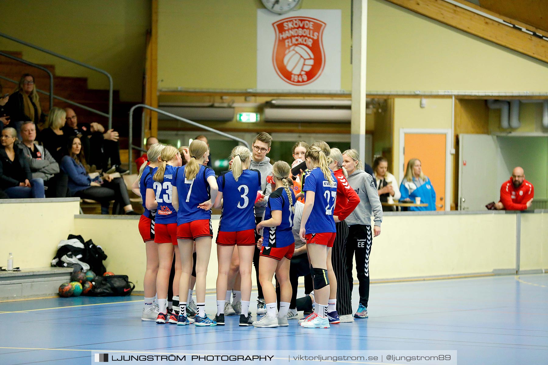 USM F16 Steg 4 Åhus Handboll-Skånela IF 20-26,dam,Skövde Idrottshall,Skövde,Sverige,Ungdoms-SM,Handboll,2019,216196