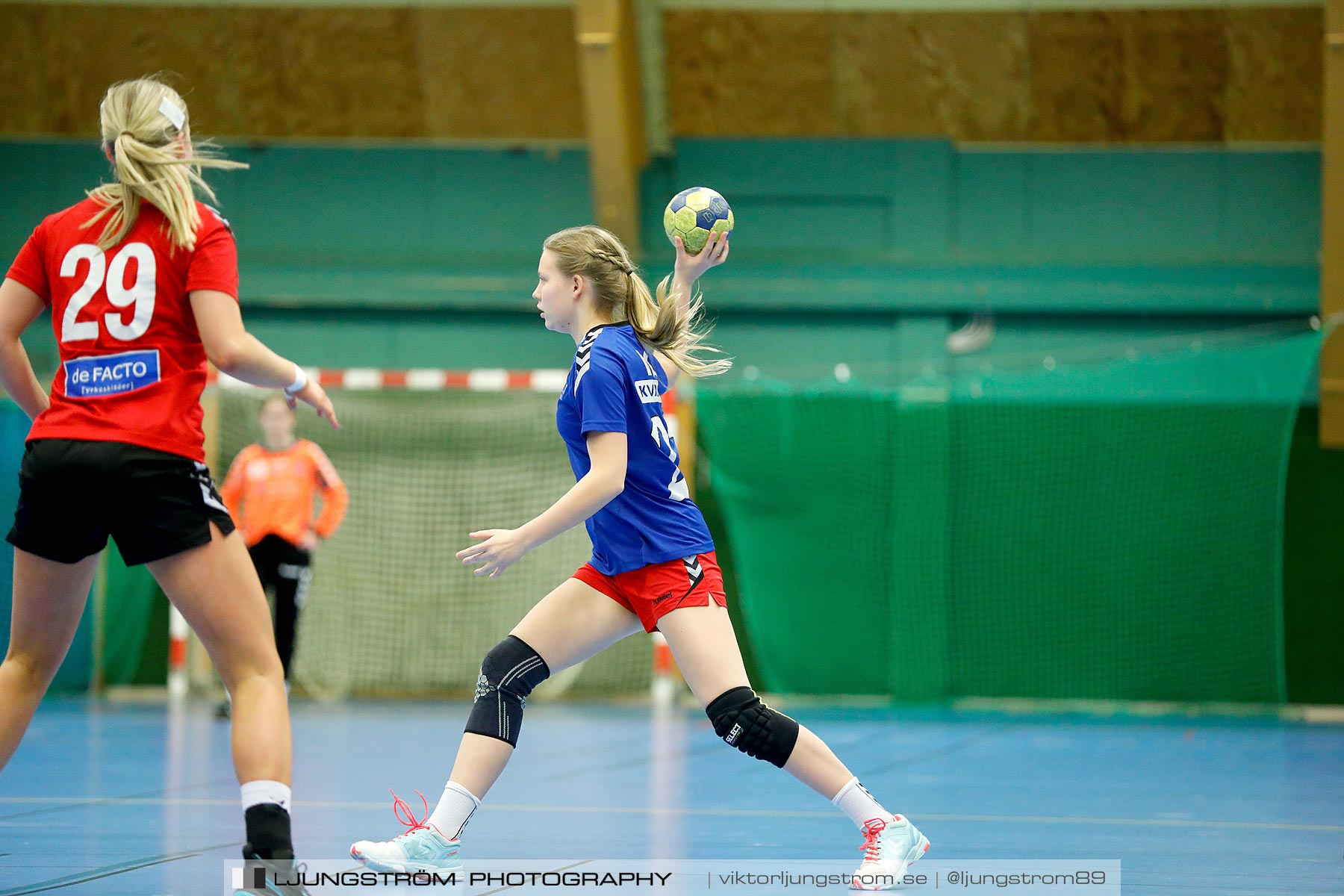 USM F16 Steg 4 Åhus Handboll-Skånela IF 20-26,dam,Skövde Idrottshall,Skövde,Sverige,Ungdoms-SM,Handboll,2019,216199