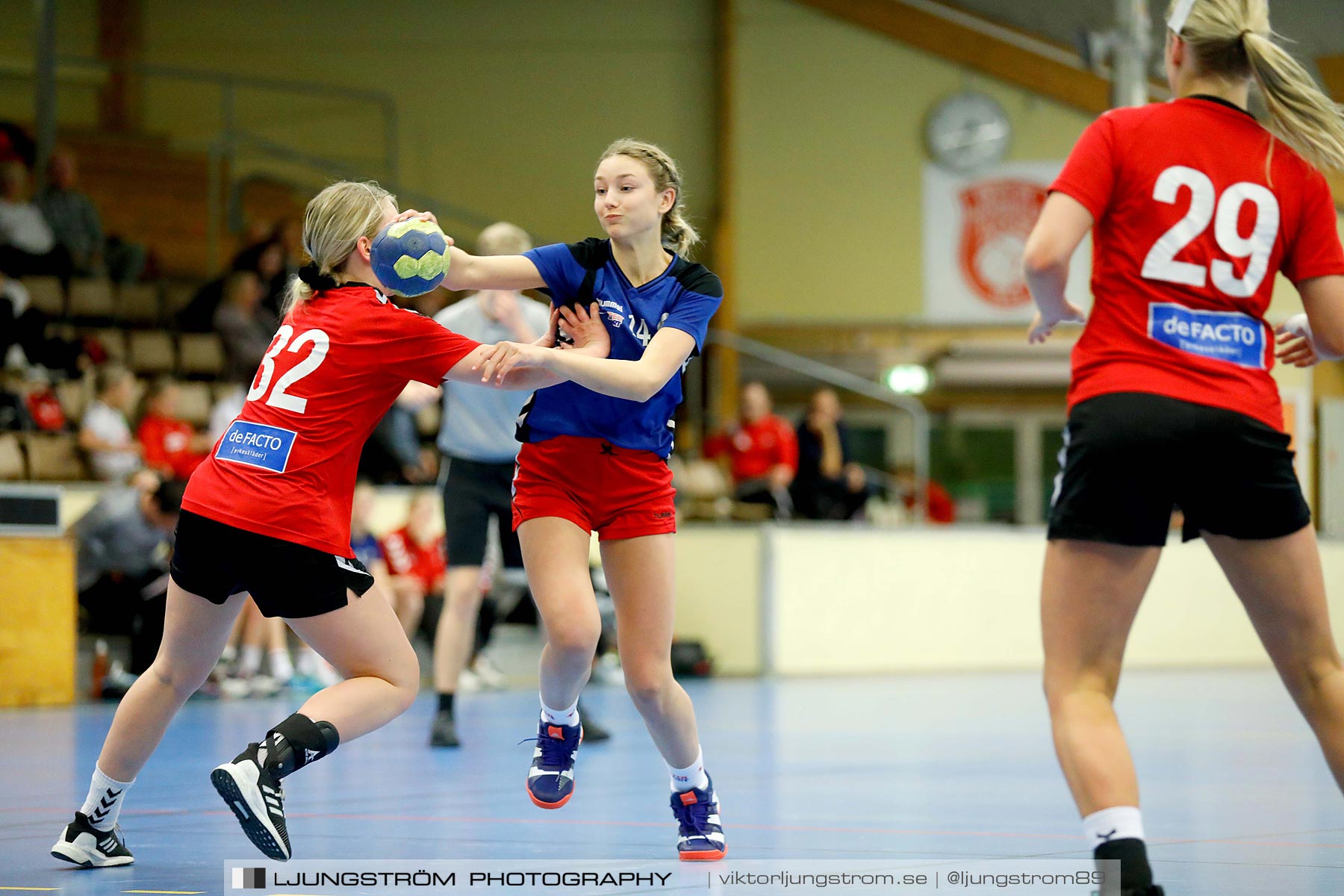 USM F16 Steg 4 Åhus Handboll-Skånela IF 20-26,dam,Skövde Idrottshall,Skövde,Sverige,Ungdoms-SM,Handboll,2019,216204