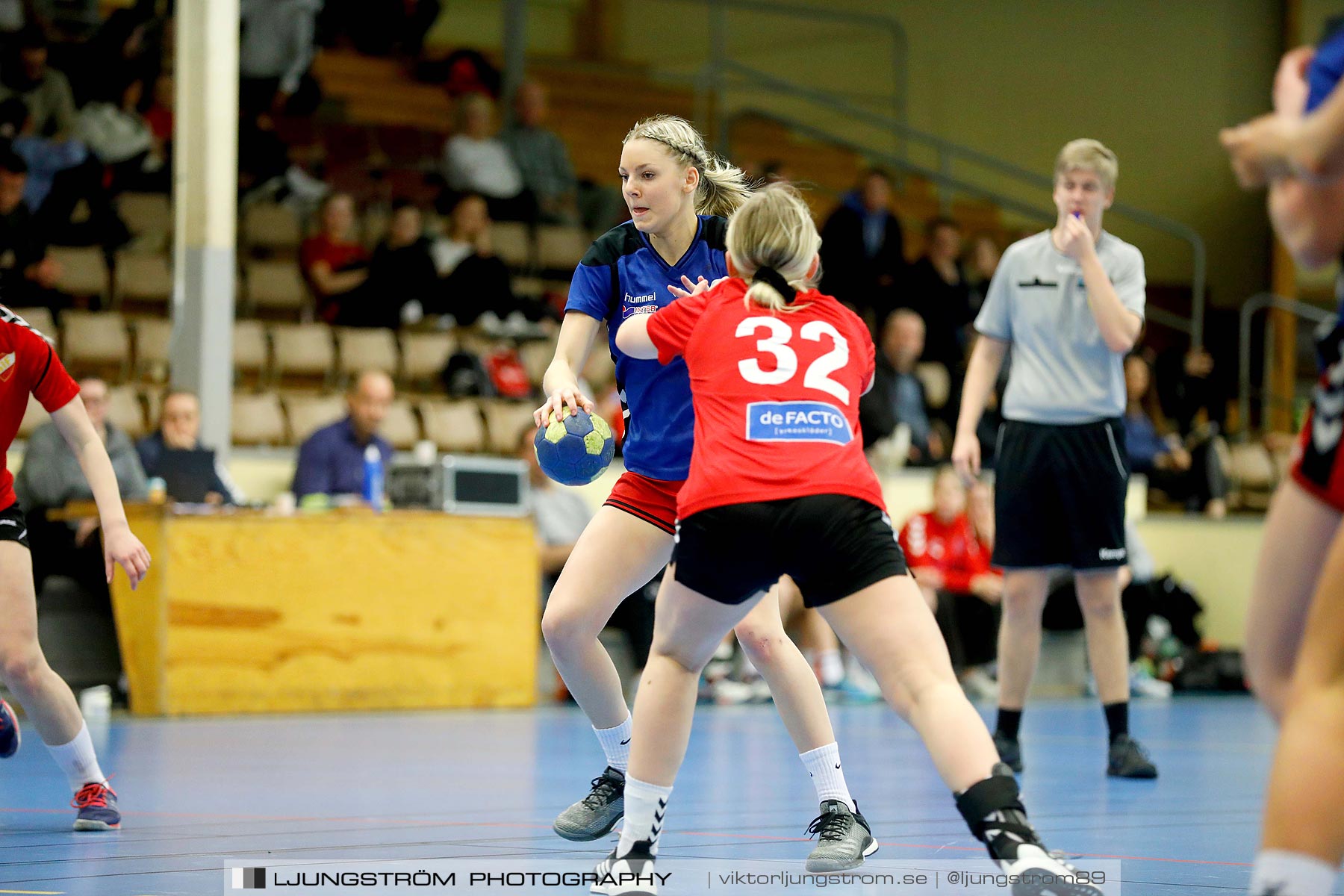 USM F16 Steg 4 Åhus Handboll-Skånela IF 20-26,dam,Skövde Idrottshall,Skövde,Sverige,Ungdoms-SM,Handboll,2019,216212