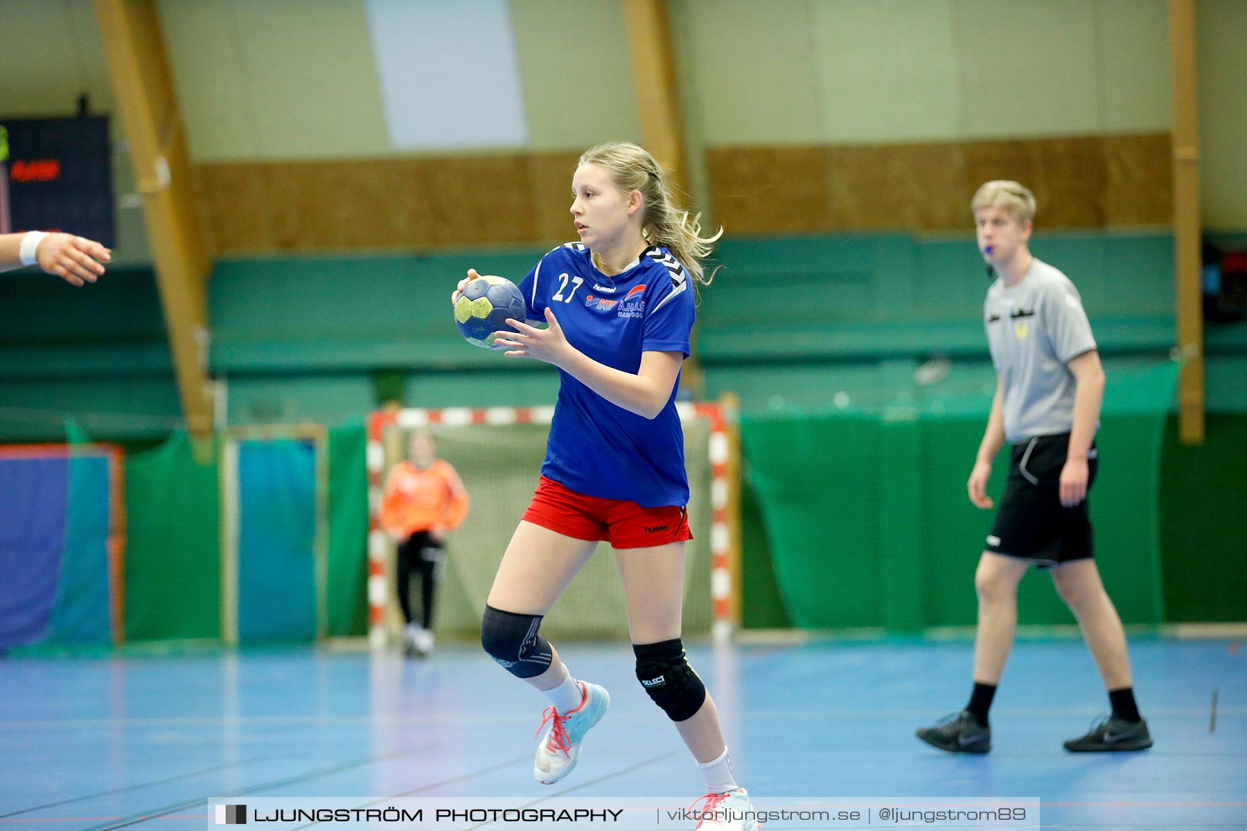 USM F16 Steg 4 Åhus Handboll-Skånela IF 20-26,dam,Skövde Idrottshall,Skövde,Sverige,Ungdoms-SM,Handboll,2019,216216