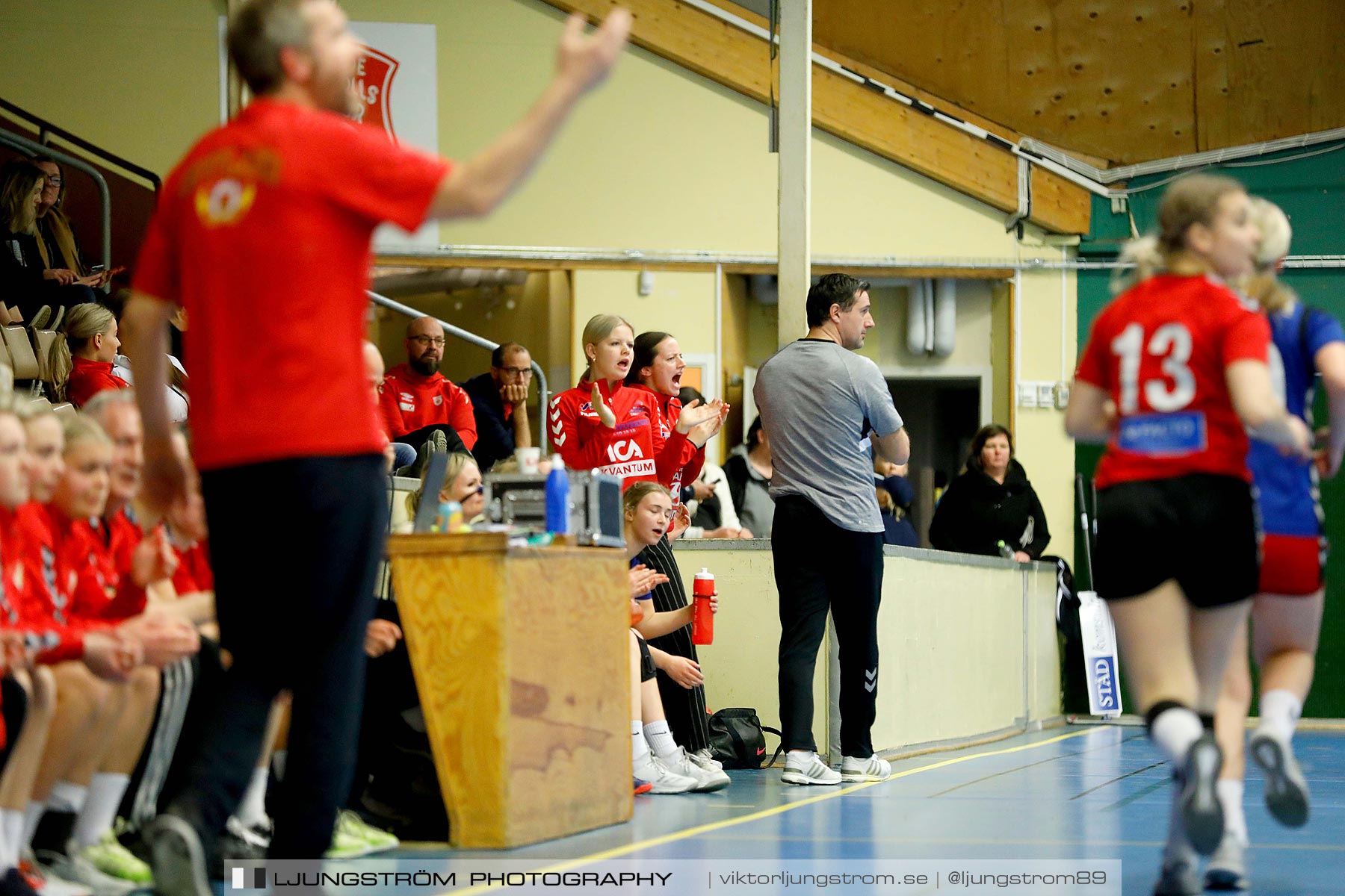 USM F16 Steg 4 Åhus Handboll-Skånela IF 20-26,dam,Skövde Idrottshall,Skövde,Sverige,Ungdoms-SM,Handboll,2019,216239