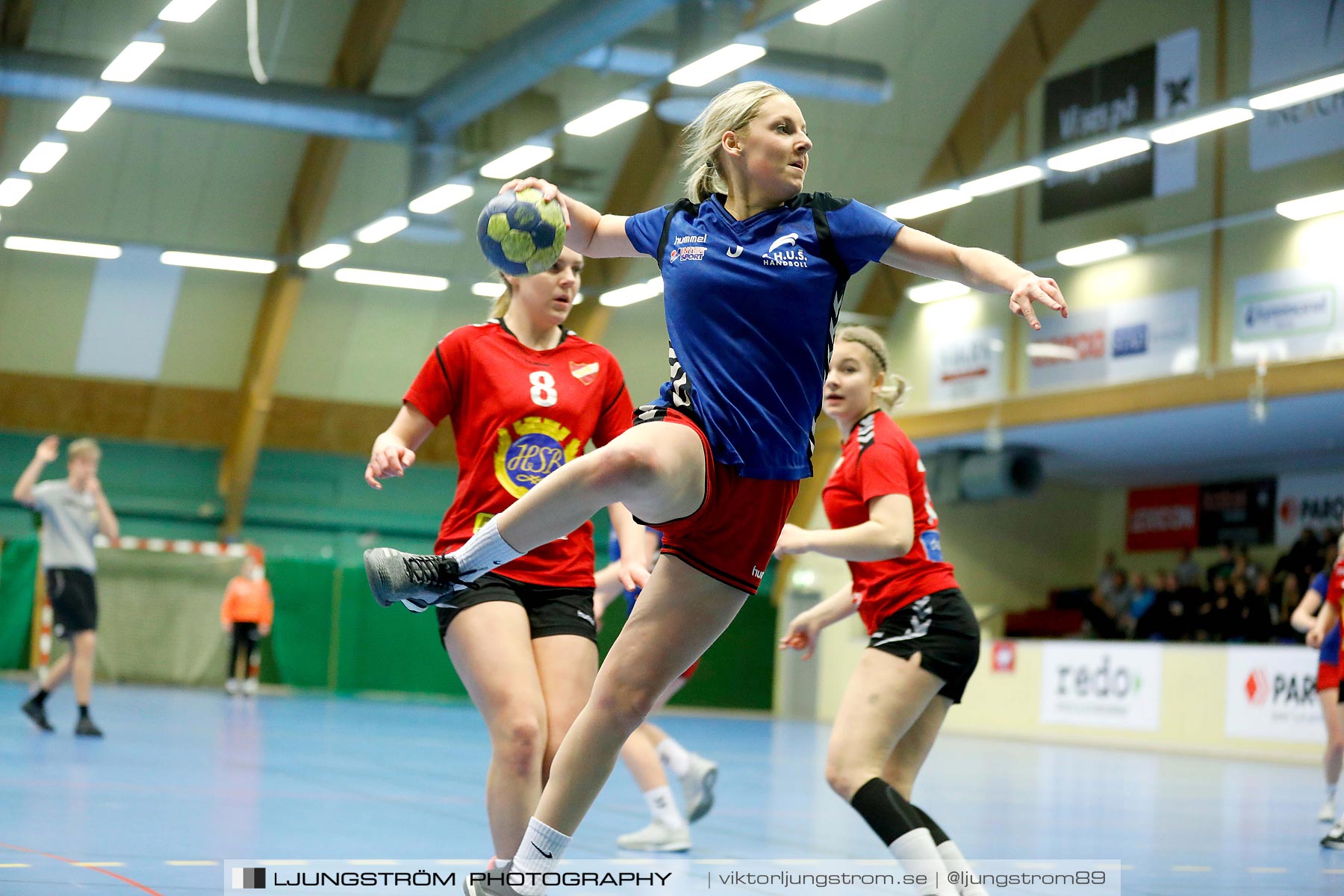 USM F16 Steg 4 Åhus Handboll-Skånela IF 20-26,dam,Skövde Idrottshall,Skövde,Sverige,Ungdoms-SM,Handboll,2019,216243