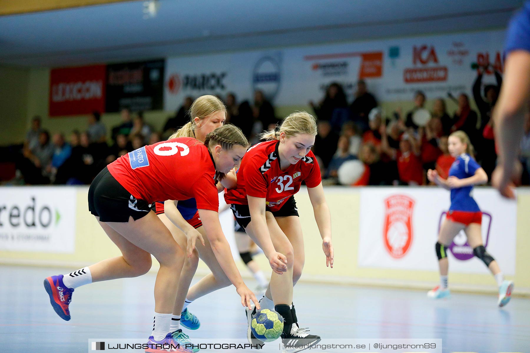 USM F16 Steg 4 Åhus Handboll-Skånela IF 20-26,dam,Skövde Idrottshall,Skövde,Sverige,Ungdoms-SM,Handboll,2019,216245