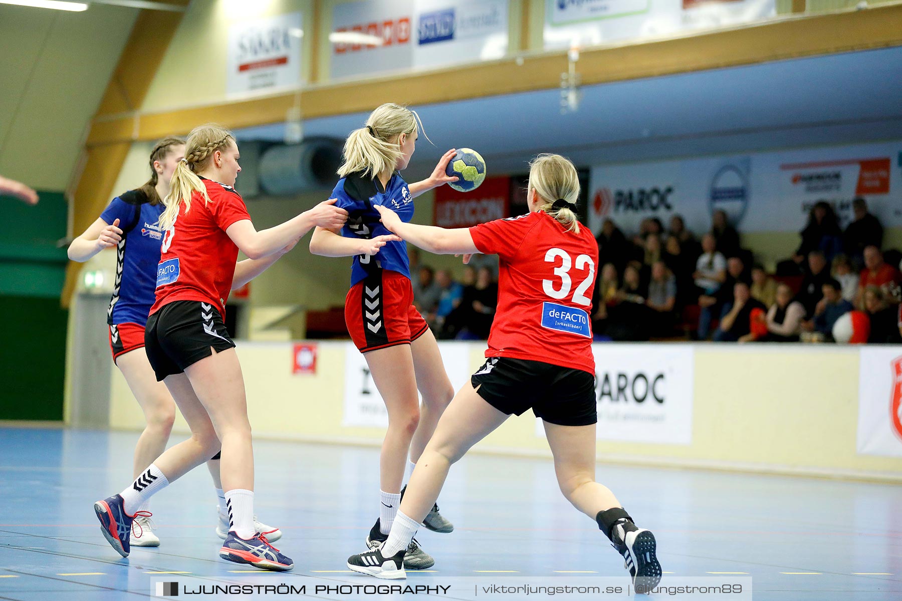 USM F16 Steg 4 Åhus Handboll-Skånela IF 20-26,dam,Skövde Idrottshall,Skövde,Sverige,Ungdoms-SM,Handboll,2019,216248