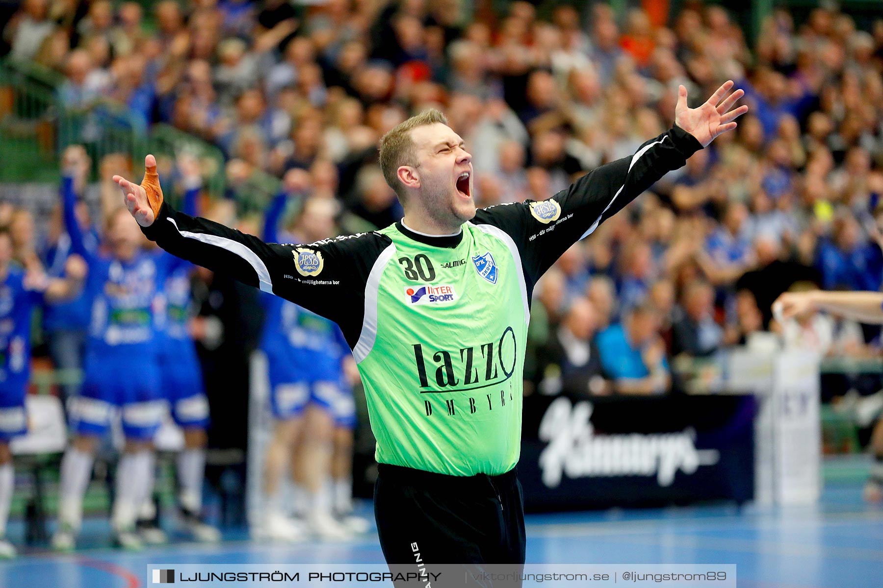 IFK Skövde HK-Lugi HF 1/4-final 1 27-26,herr,Arena Skövde,Skövde,Sverige,Handboll,,2019,216936