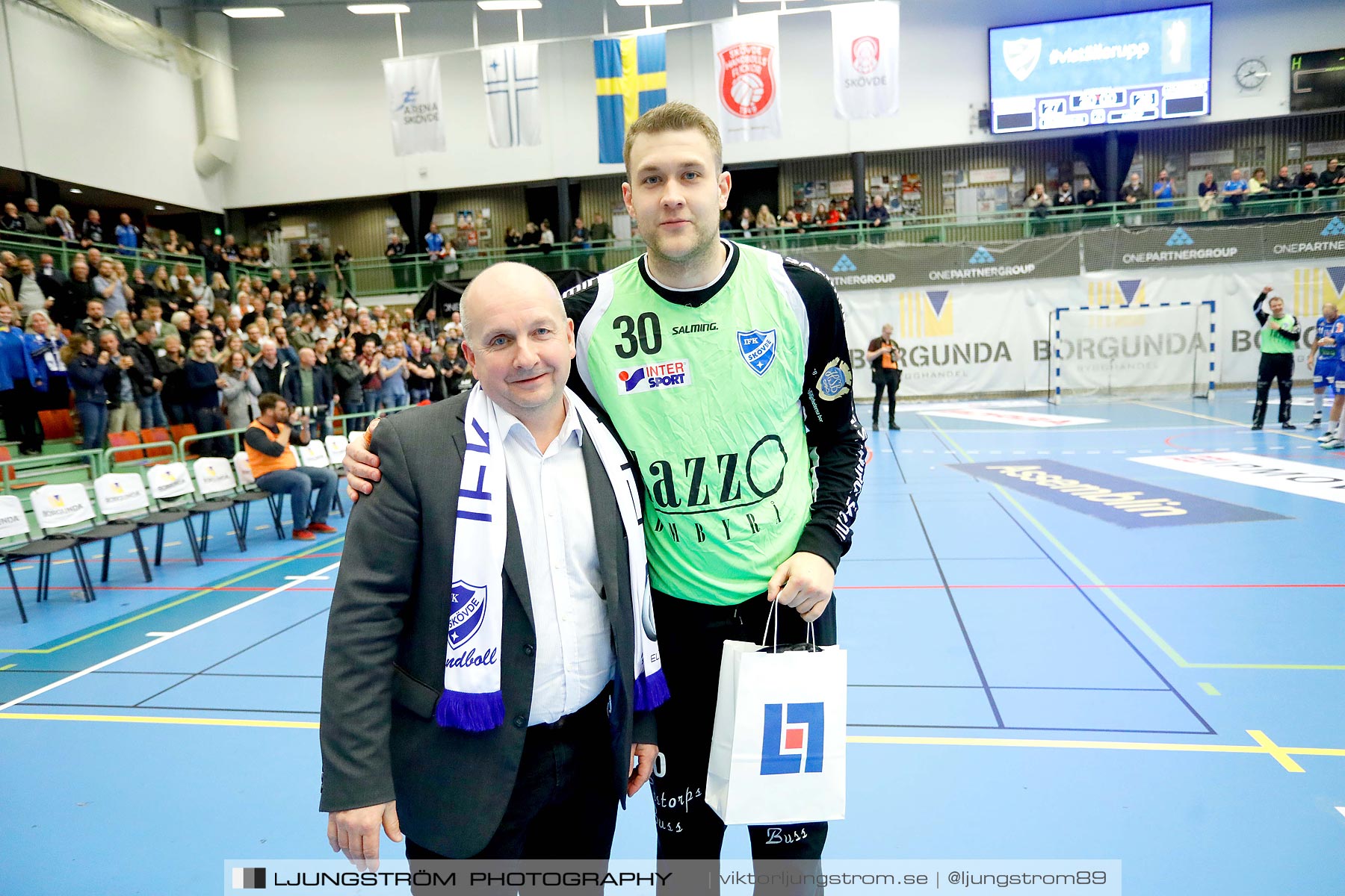 IFK Skövde HK-Lugi HF 1/4-final 1 27-26,herr,Arena Skövde,Skövde,Sverige,Handboll,,2019,216942