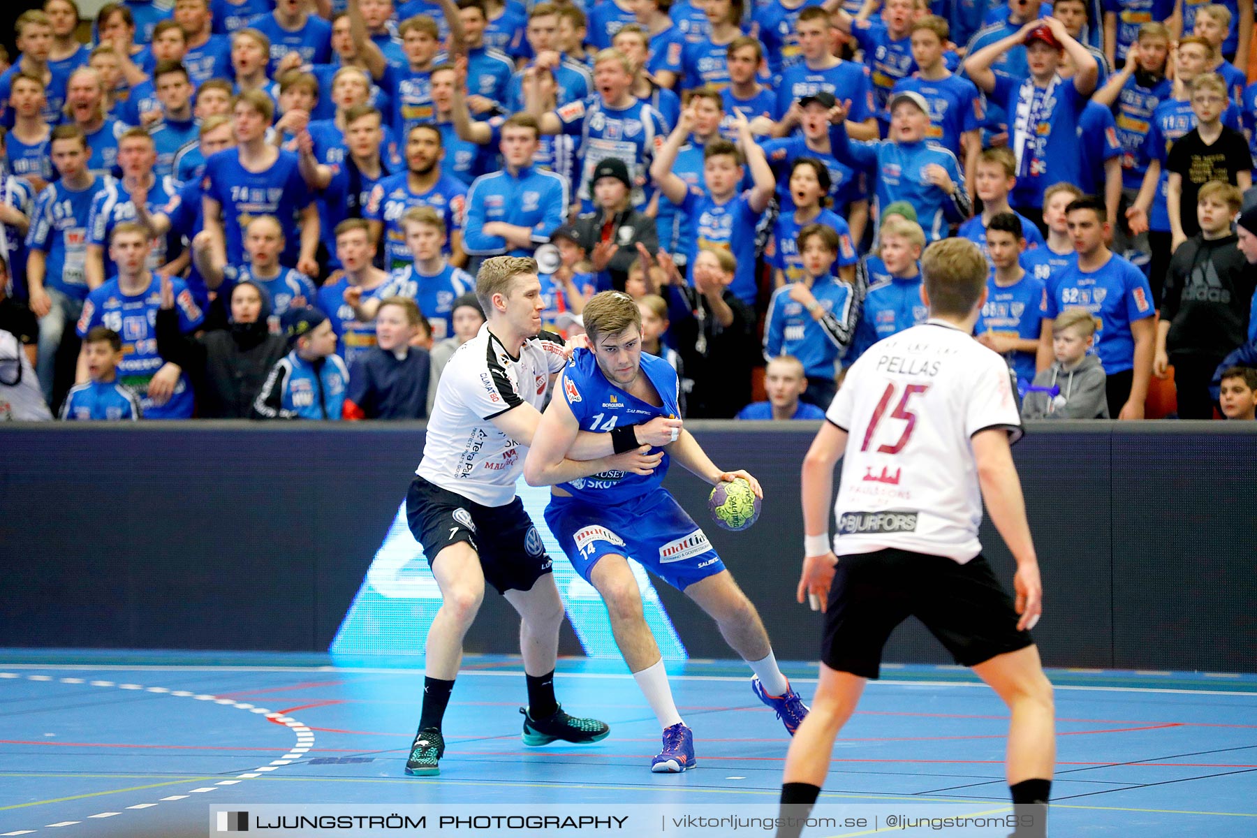 IFK Skövde HK-Lugi HF 1/4-final 1 27-26,herr,Arena Skövde,Skövde,Sverige,Handboll,,2019,216946