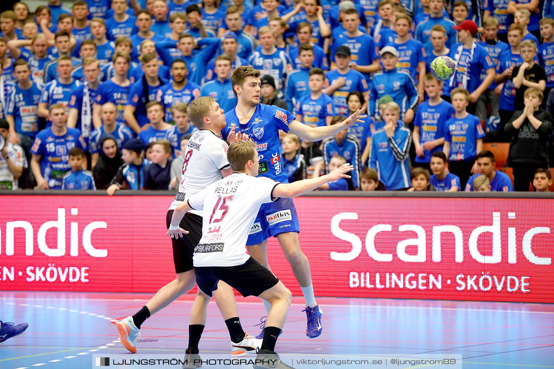 IFK Skövde HK-Lugi HF 1/4-final 1 27-26,herr,Arena Skövde,Skövde,Sverige,Handboll,,2019,216949