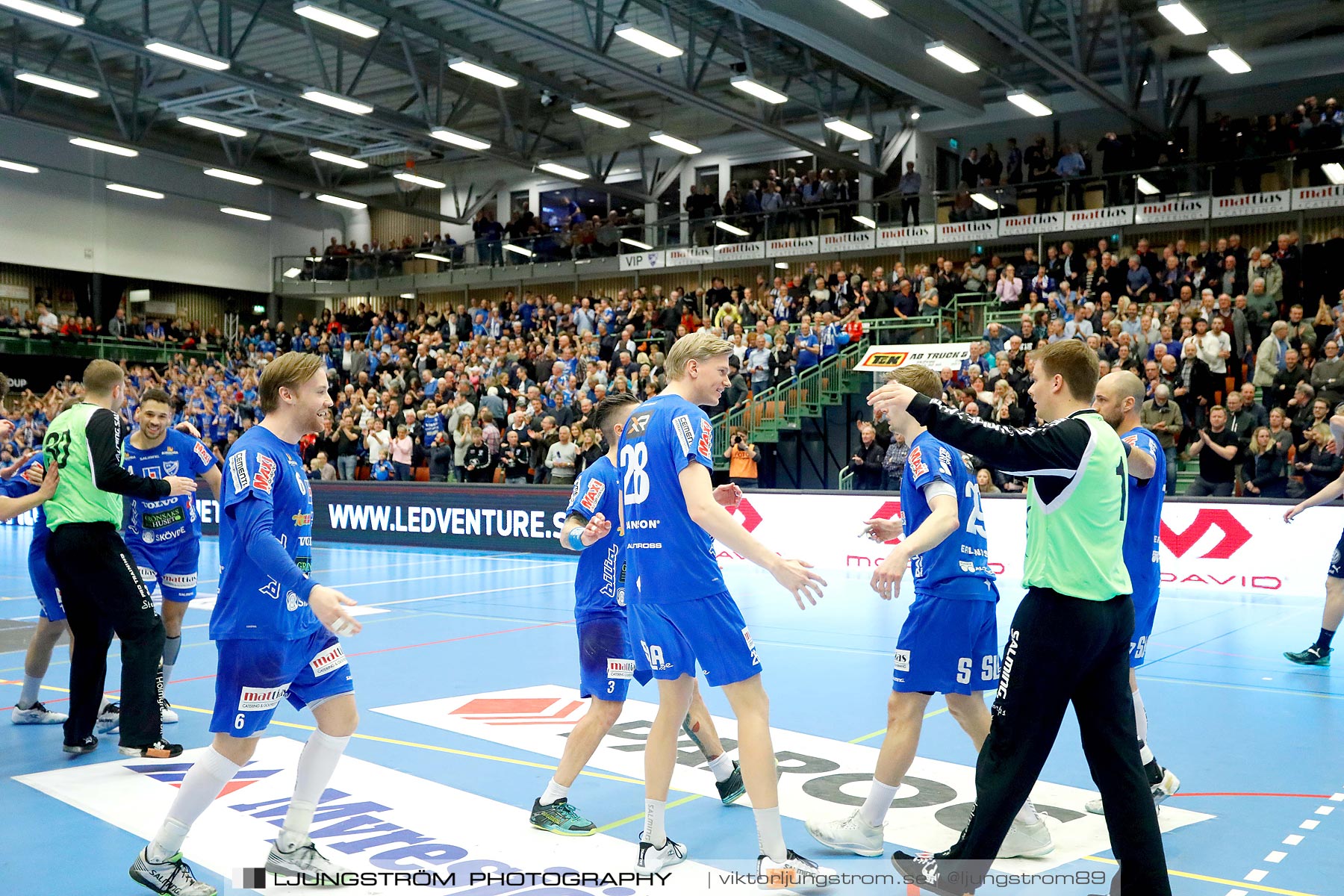 IFK Skövde HK-Lugi HF 1/4-final 1 27-26,herr,Arena Skövde,Skövde,Sverige,Handboll,,2019,216955