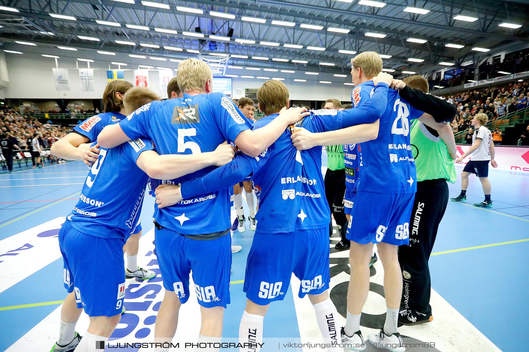 IFK Skövde HK-Lugi HF 1/4-final 1 27-26,herr,Arena Skövde,Skövde,Sverige,Handboll,,2019,216956