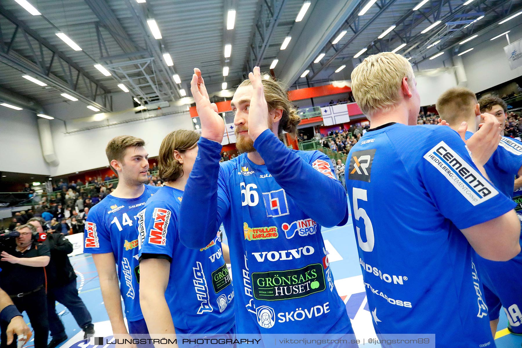 IFK Skövde HK-Lugi HF 1/4-final 1 27-26,herr,Arena Skövde,Skövde,Sverige,Handboll,,2019,216961