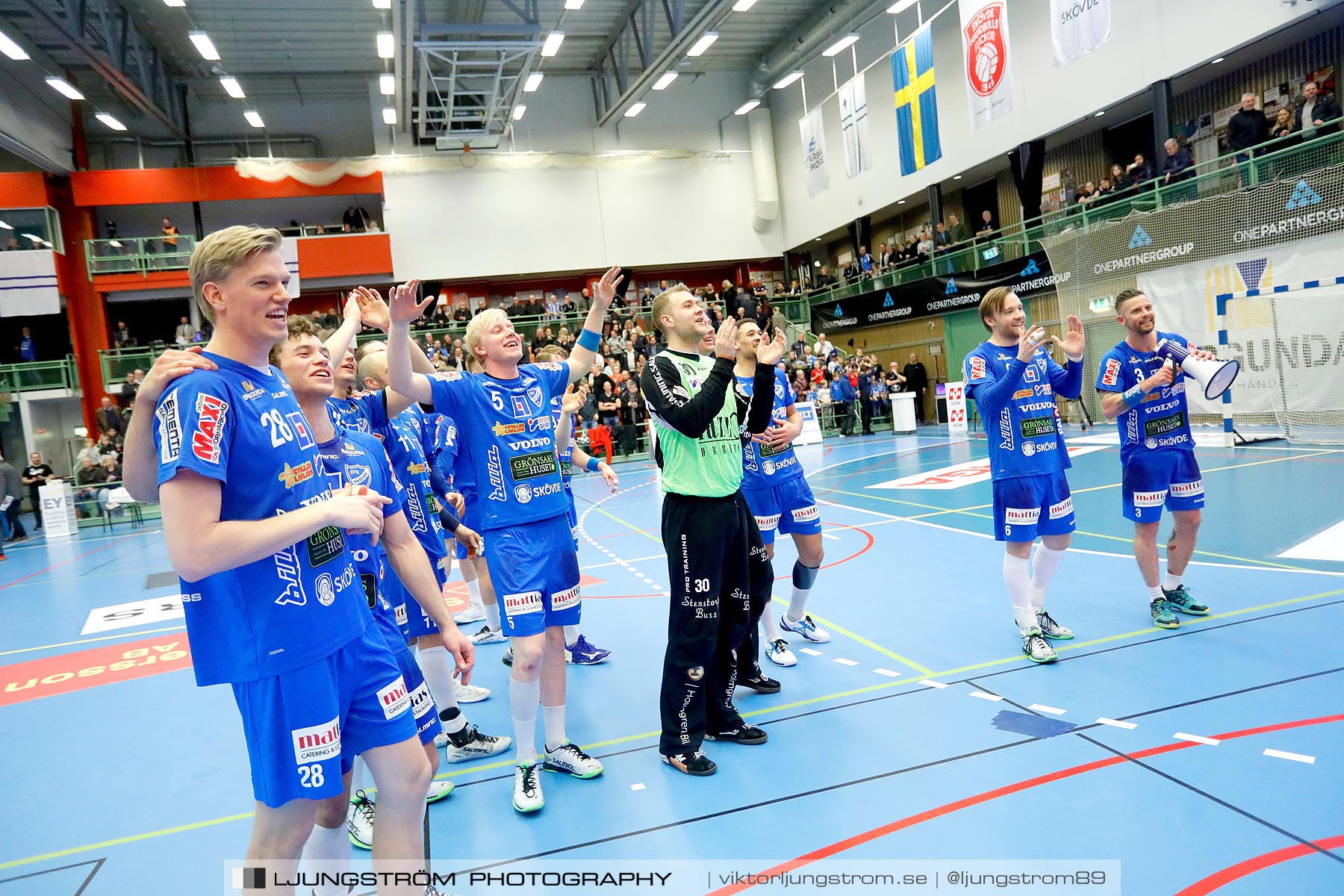 IFK Skövde HK-Lugi HF 1/4-final 1 27-26,herr,Arena Skövde,Skövde,Sverige,Handboll,,2019,216965