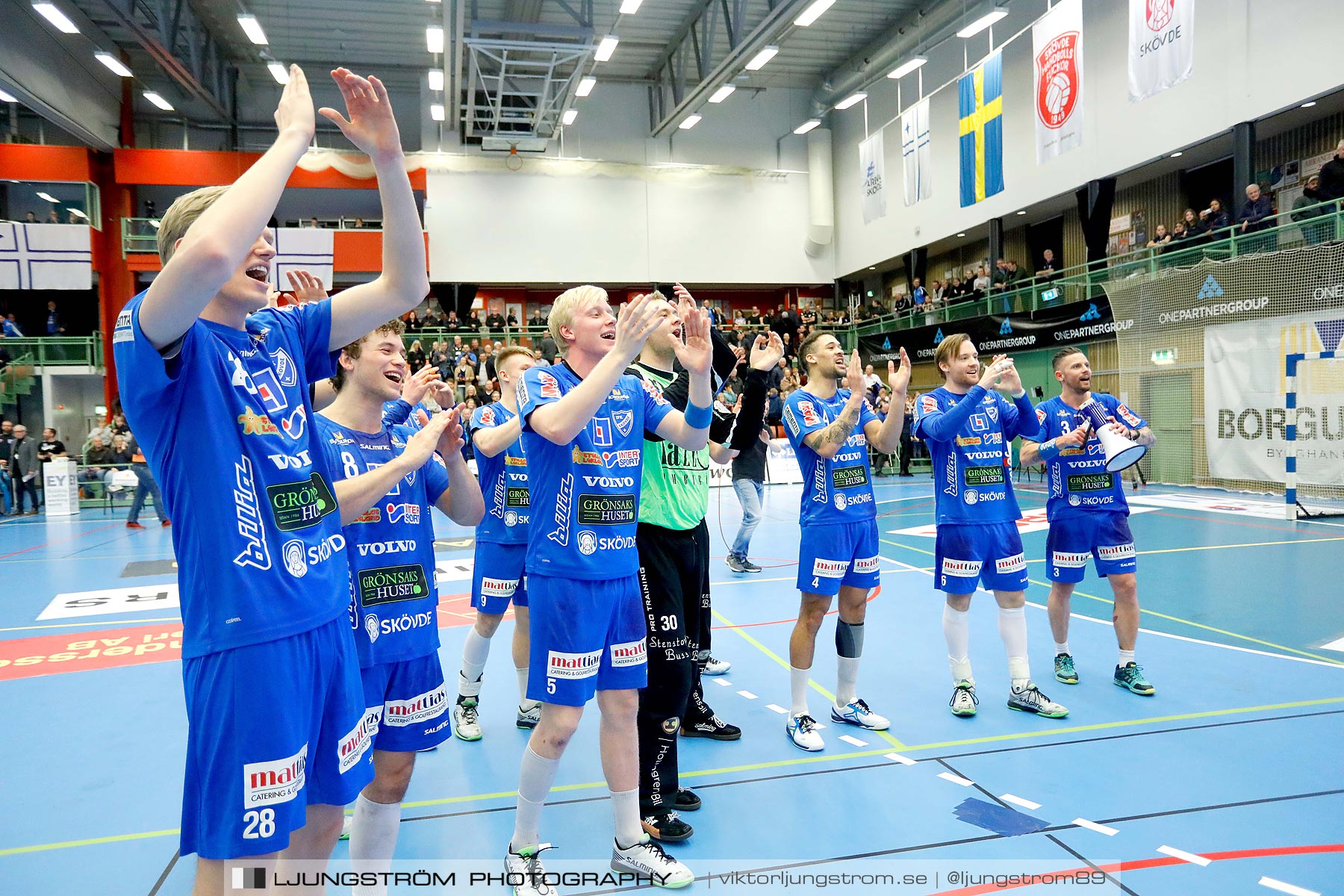 IFK Skövde HK-Lugi HF 1/4-final 1 27-26,herr,Arena Skövde,Skövde,Sverige,Handboll,,2019,216967