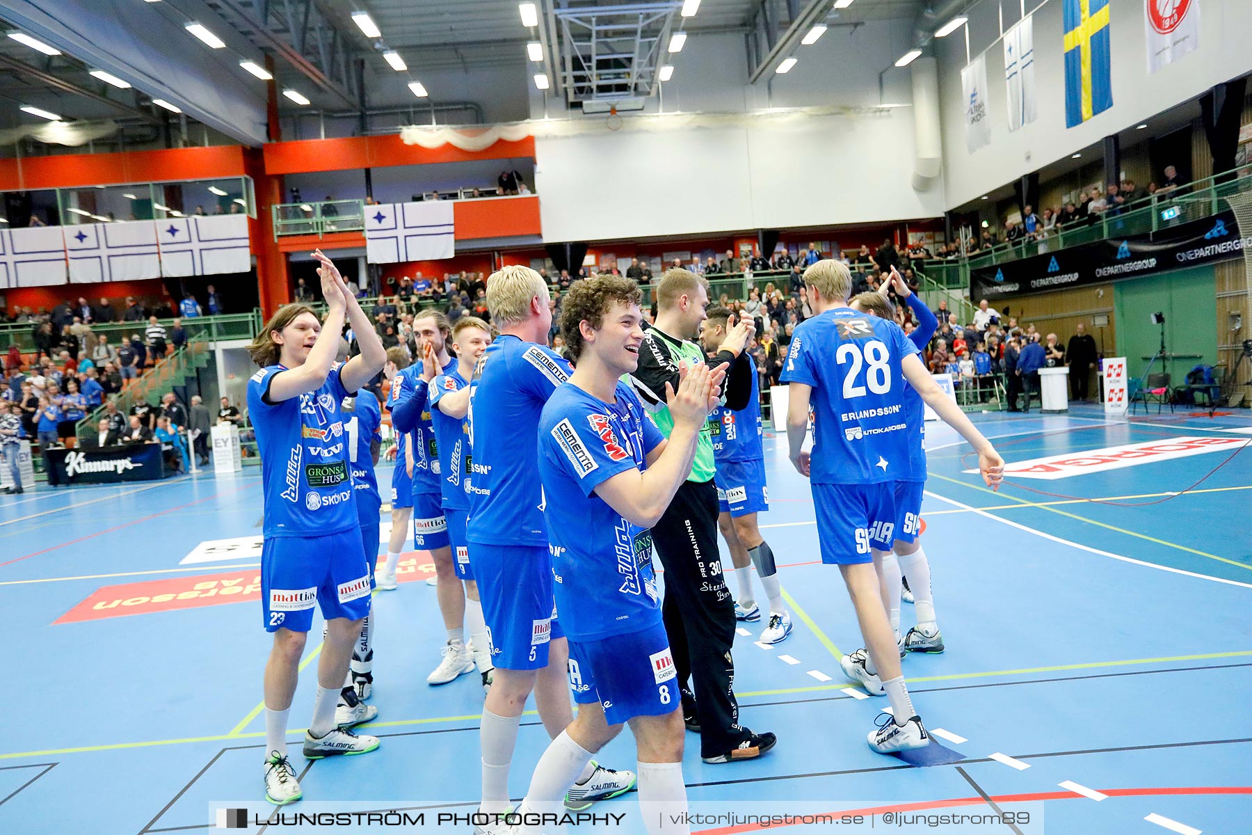 IFK Skövde HK-Lugi HF 1/4-final 1 27-26,herr,Arena Skövde,Skövde,Sverige,Handboll,,2019,216971