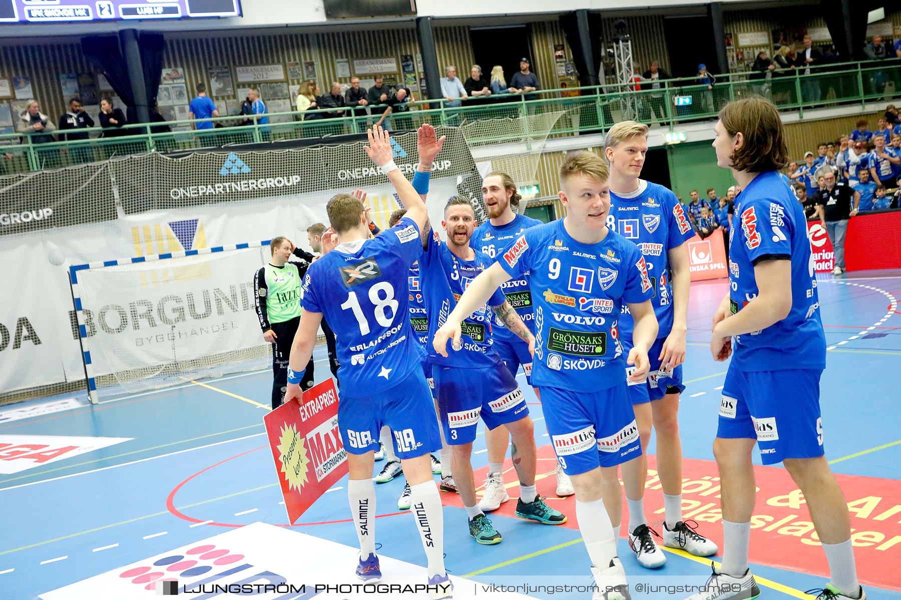 IFK Skövde HK-Lugi HF 1/4-final 1 27-26,herr,Arena Skövde,Skövde,Sverige,Handboll,,2019,216972