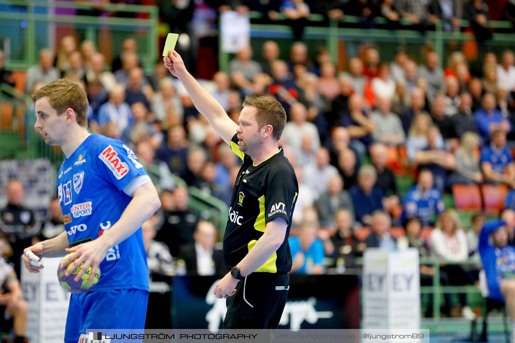 IFK Skövde HK-Lugi HF 1/4-final 1 27-26,herr,Arena Skövde,Skövde,Sverige,Handboll,,2019,217013