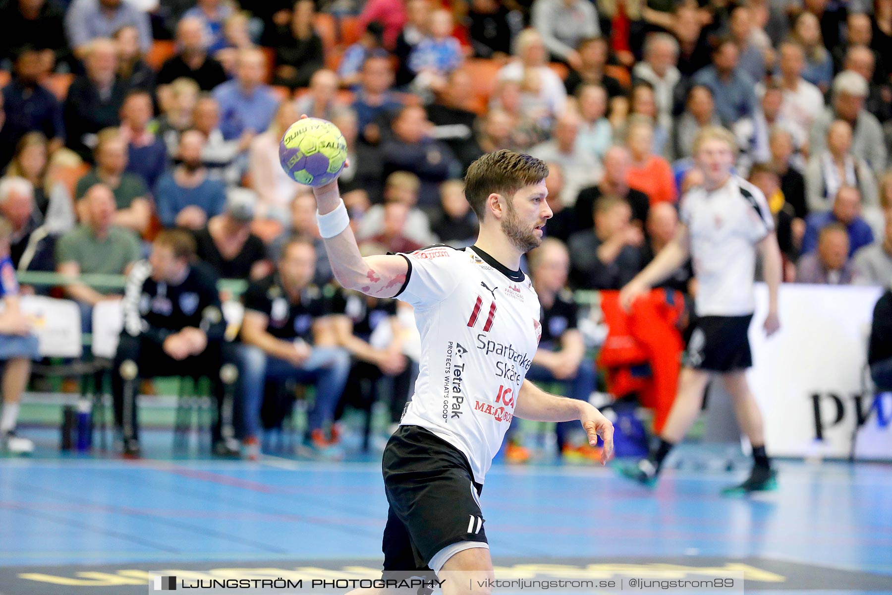 IFK Skövde HK-Lugi HF 1/4-final 1 27-26,herr,Arena Skövde,Skövde,Sverige,Handboll,,2019,217018