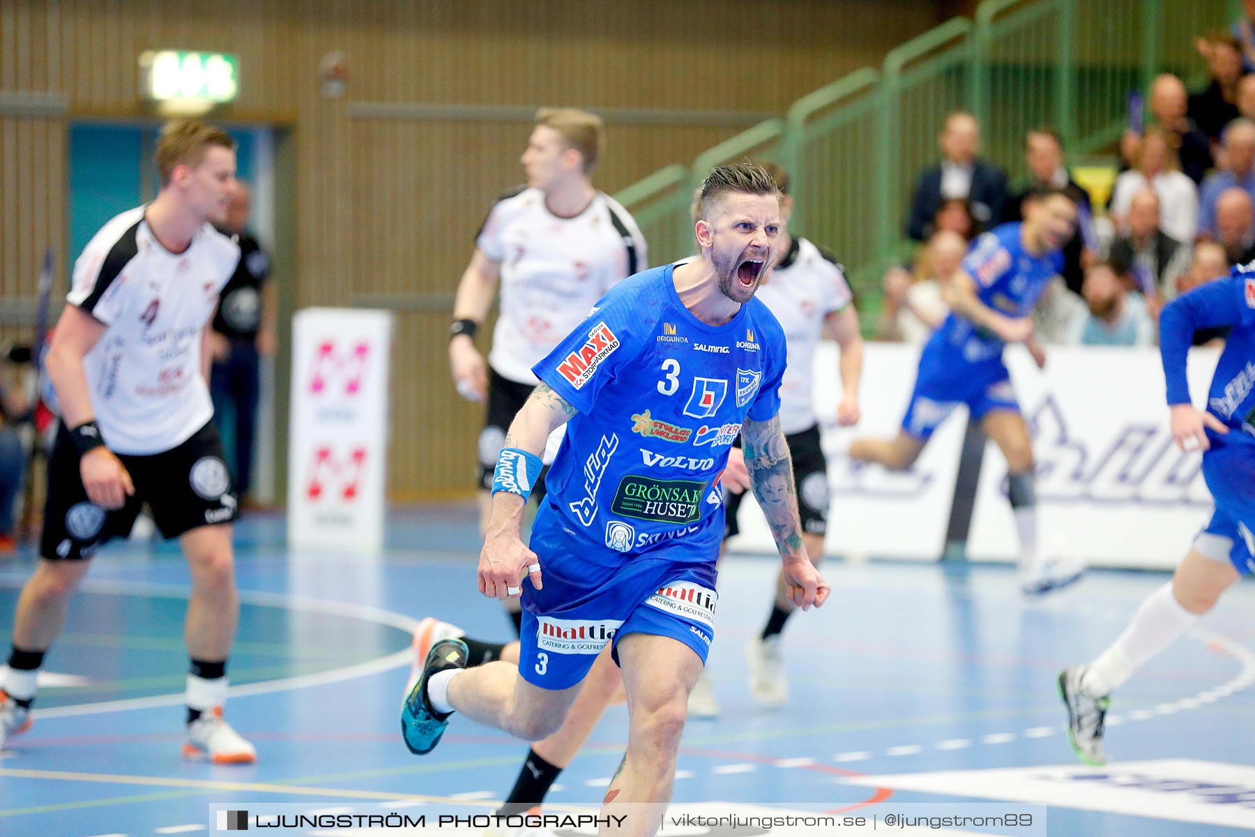 IFK Skövde HK-Lugi HF 1/4-final 1 27-26,herr,Arena Skövde,Skövde,Sverige,Handboll,,2019,217035