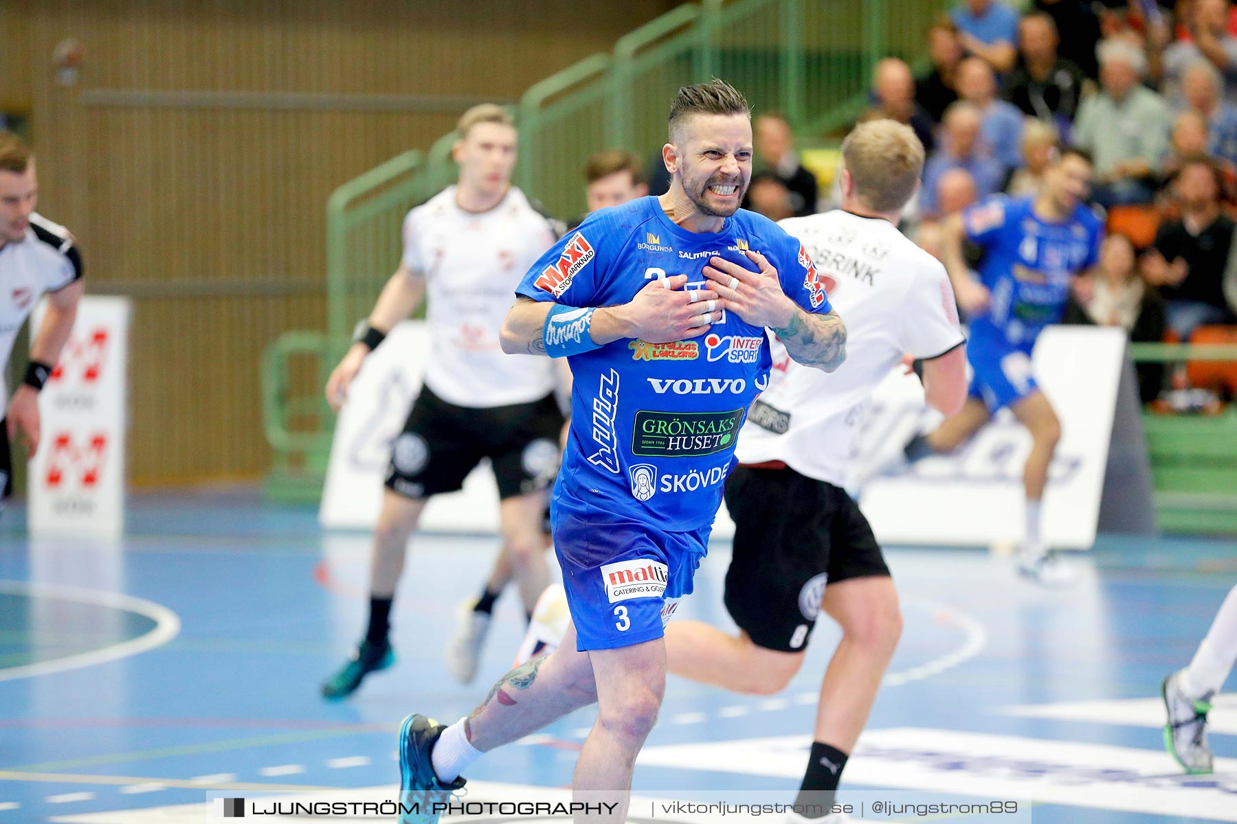 IFK Skövde HK-Lugi HF 1/4-final 1 27-26,herr,Arena Skövde,Skövde,Sverige,Handboll,,2019,217037