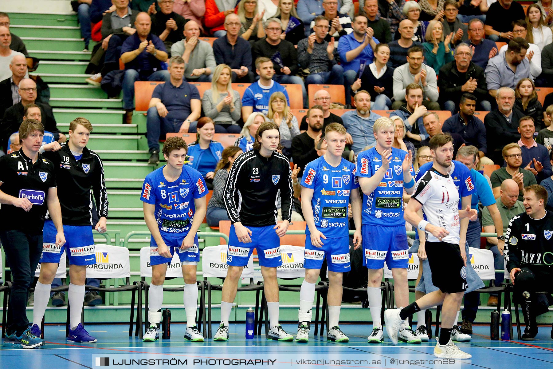 IFK Skövde HK-Lugi HF 1/4-final 1 27-26,herr,Arena Skövde,Skövde,Sverige,Handboll,,2019,217039