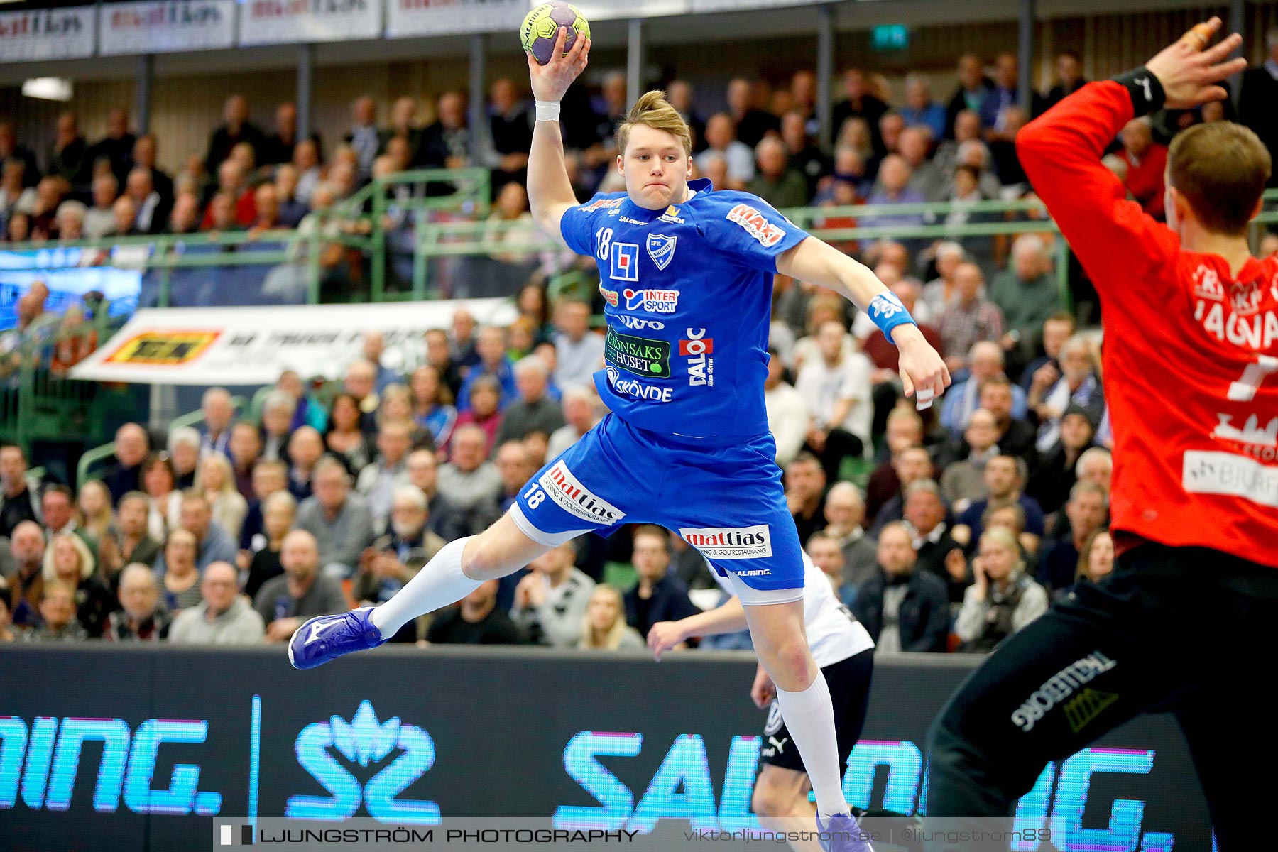 IFK Skövde HK-Lugi HF 1/4-final 1 27-26,herr,Arena Skövde,Skövde,Sverige,Handboll,,2019,217054