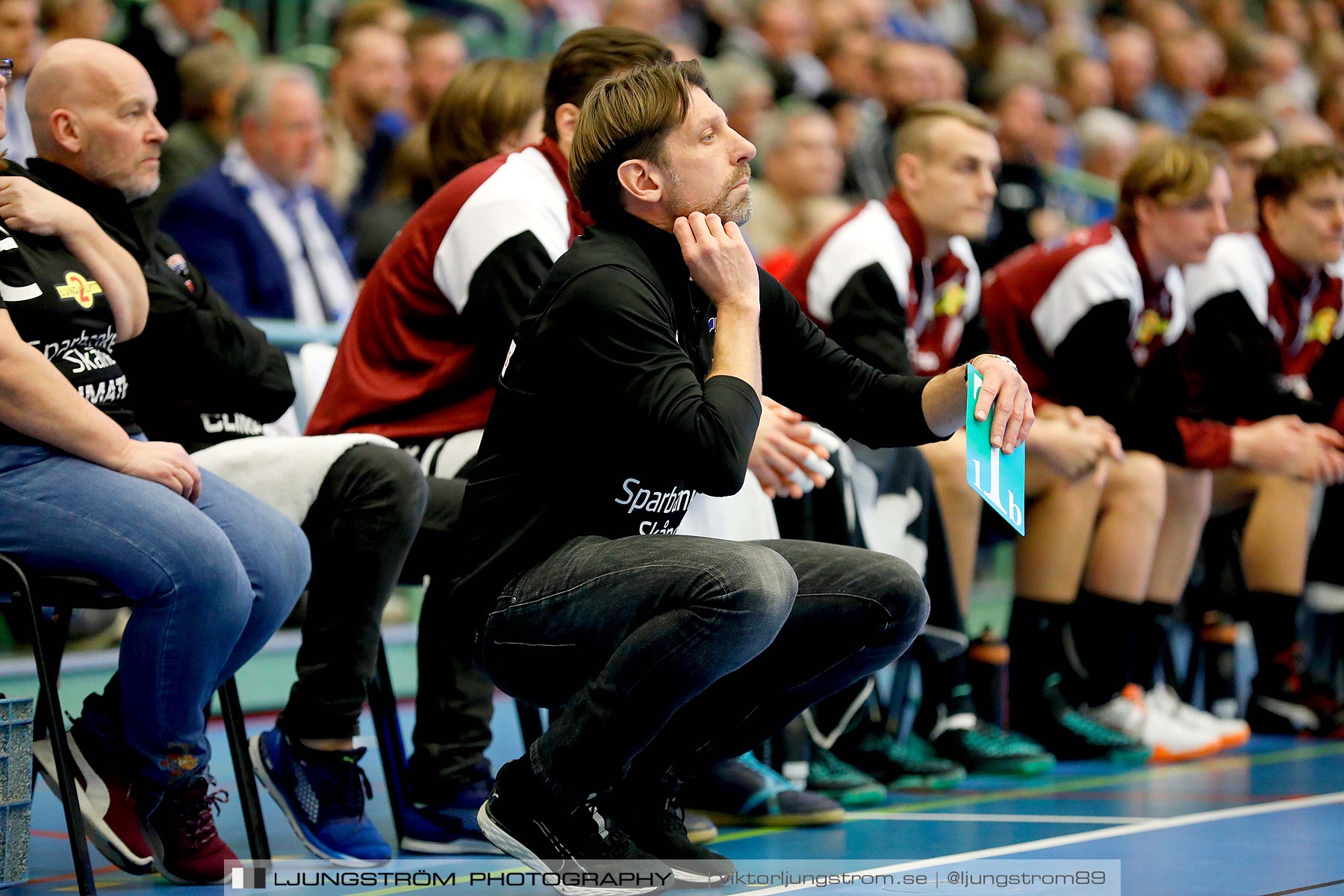 IFK Skövde HK-Lugi HF 1/4-final 1 27-26,herr,Arena Skövde,Skövde,Sverige,Handboll,,2019,217059