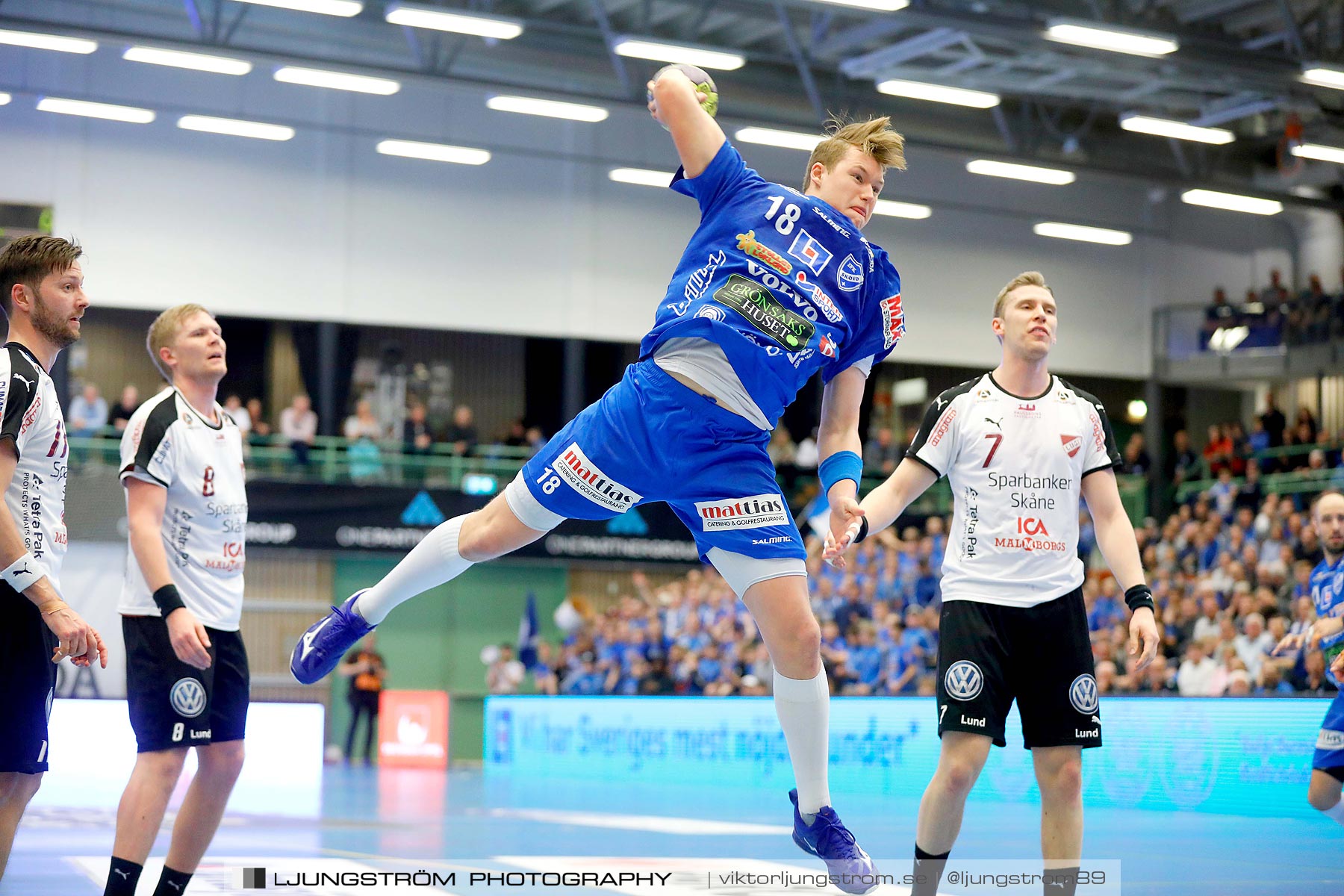 IFK Skövde HK-Lugi HF 1/4-final 1 27-26,herr,Arena Skövde,Skövde,Sverige,Handboll,,2019,217064