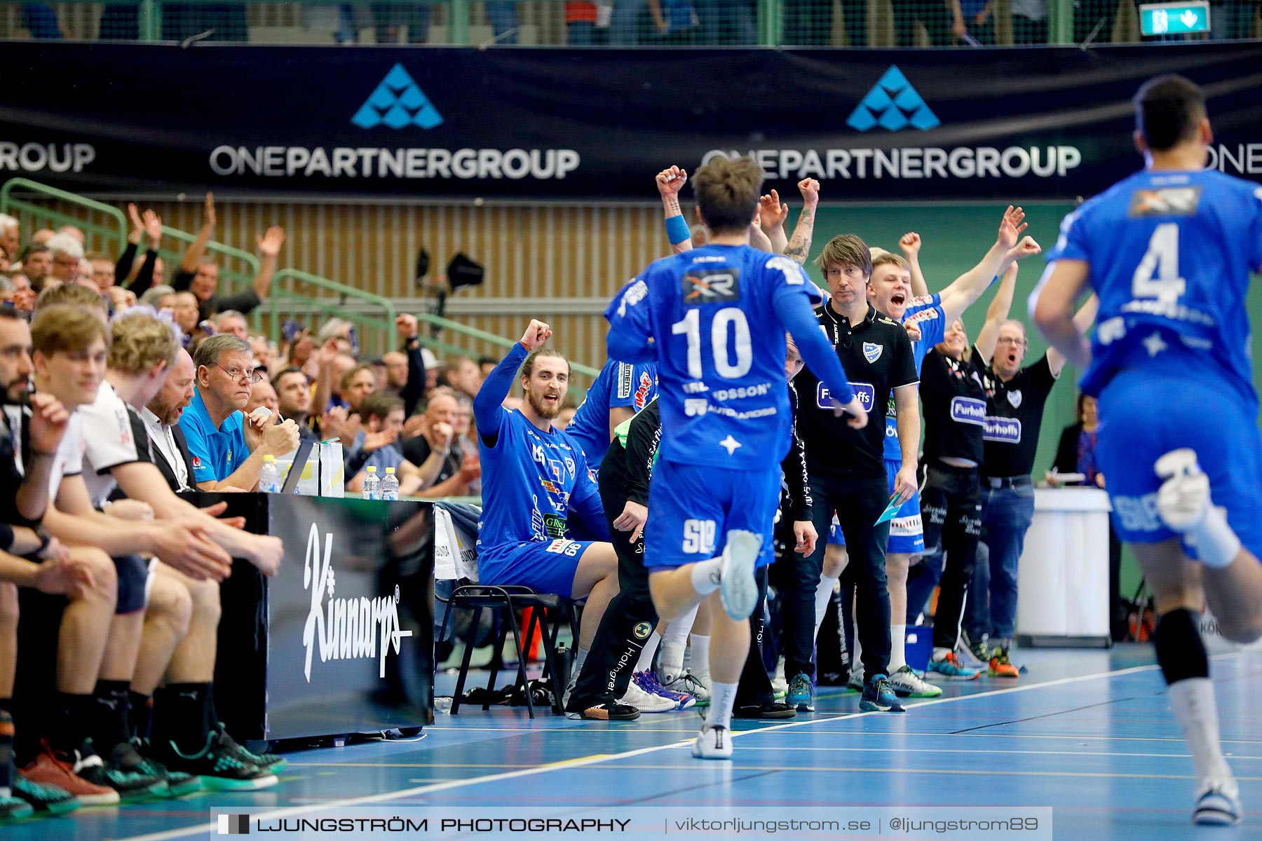 IFK Skövde HK-Lugi HF 1/4-final 1 27-26,herr,Arena Skövde,Skövde,Sverige,Handboll,,2019,217065