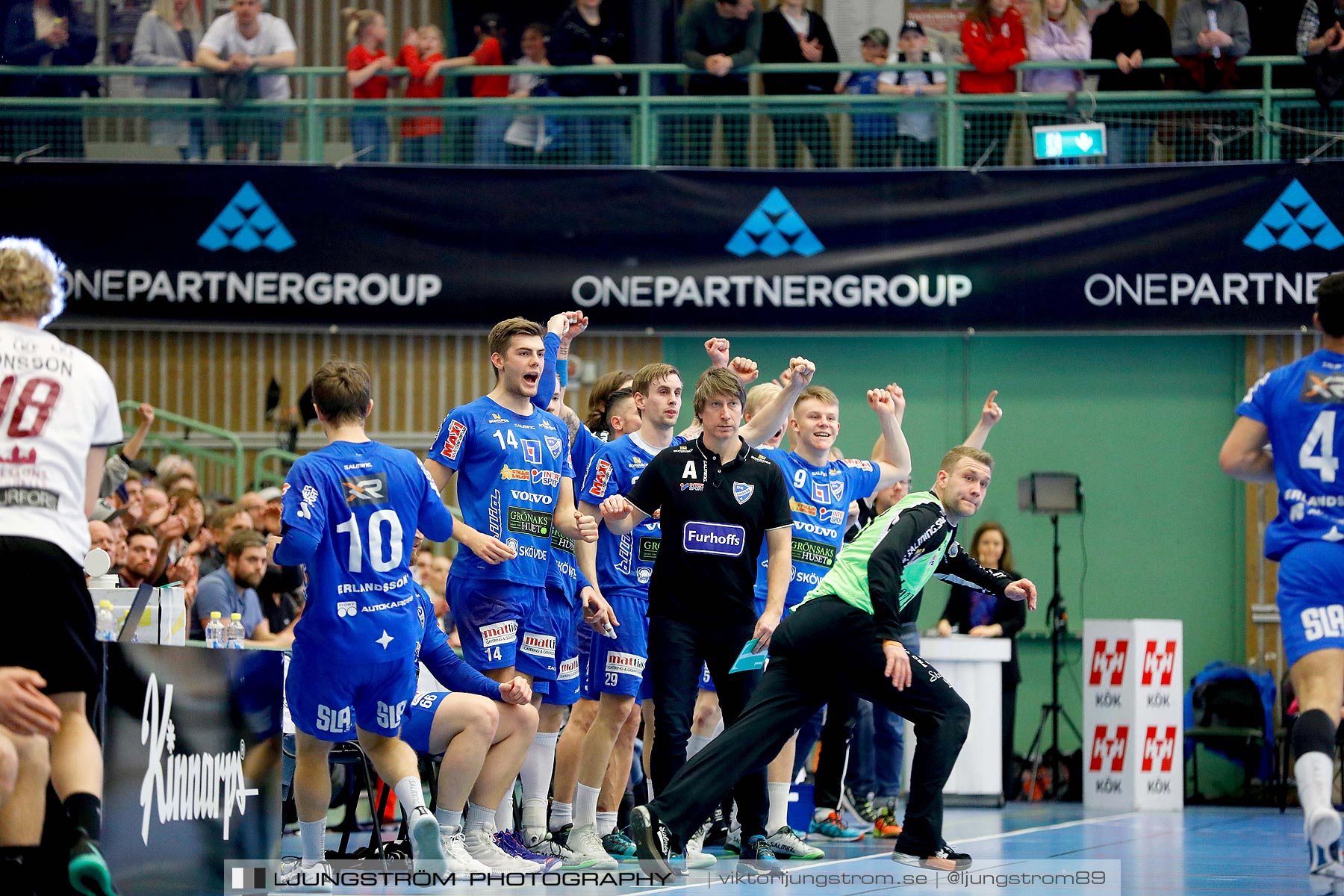 IFK Skövde HK-Lugi HF 1/4-final 1 27-26,herr,Arena Skövde,Skövde,Sverige,Handboll,,2019,217066