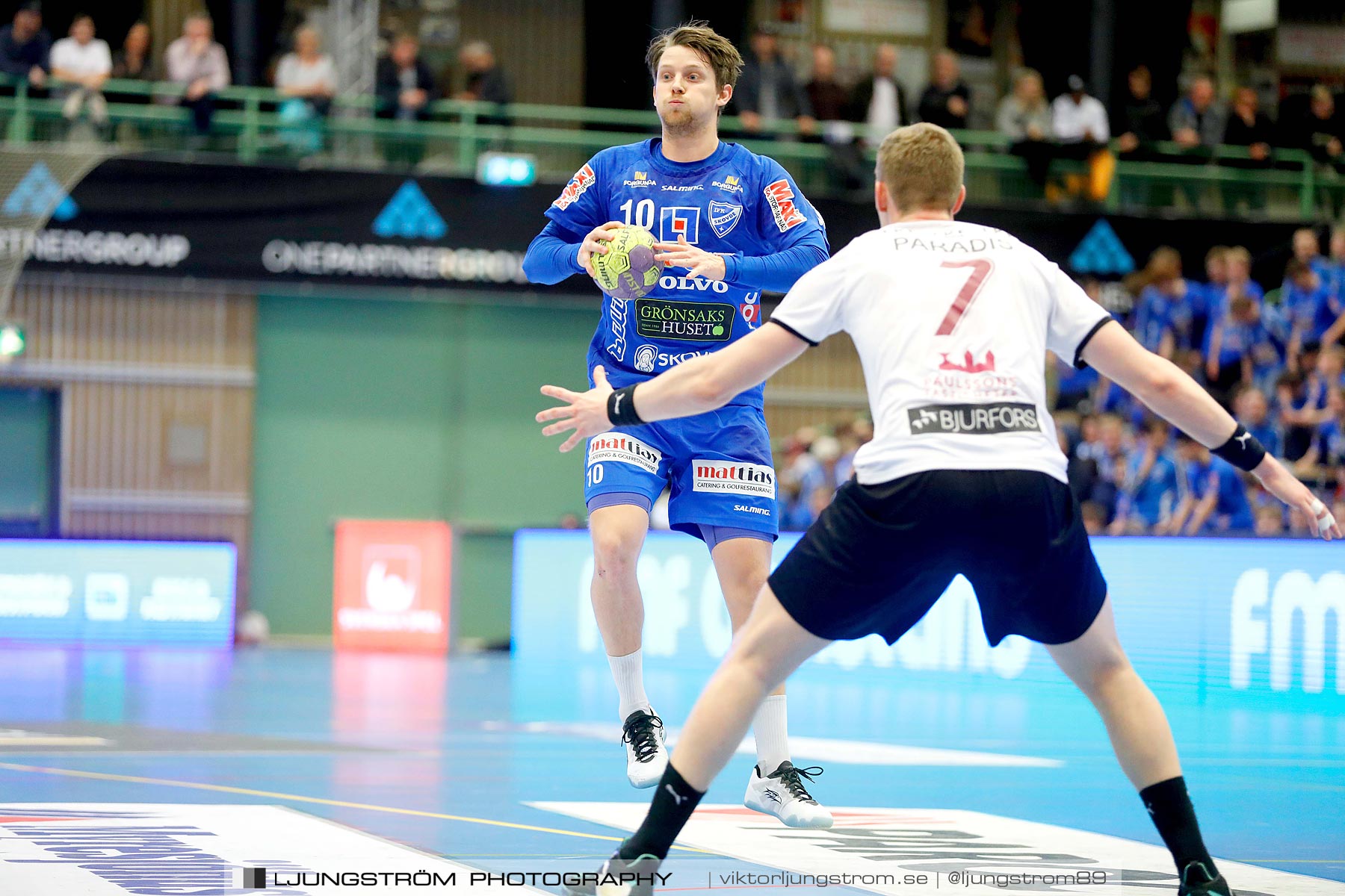 IFK Skövde HK-Lugi HF 1/4-final 1 27-26,herr,Arena Skövde,Skövde,Sverige,Handboll,,2019,217071