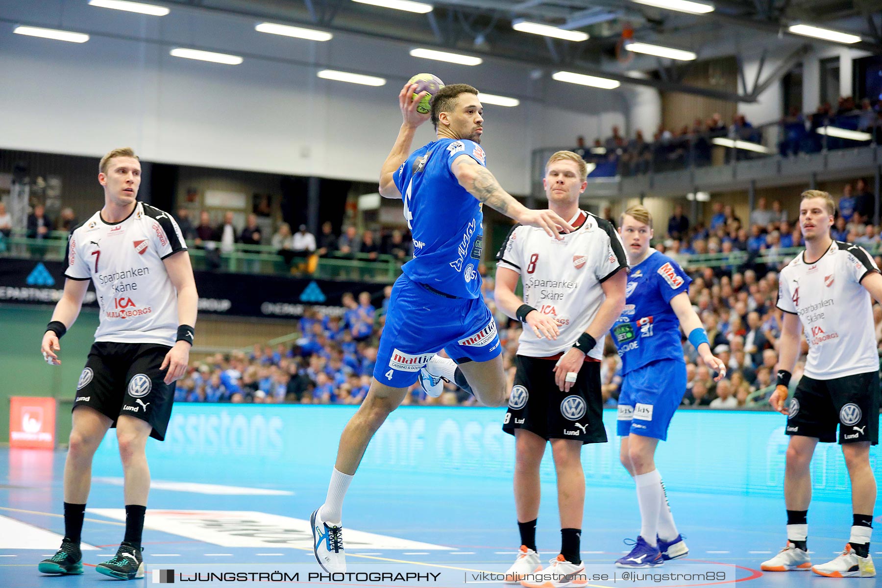 IFK Skövde HK-Lugi HF 1/4-final 1 27-26,herr,Arena Skövde,Skövde,Sverige,Handboll,,2019,217072