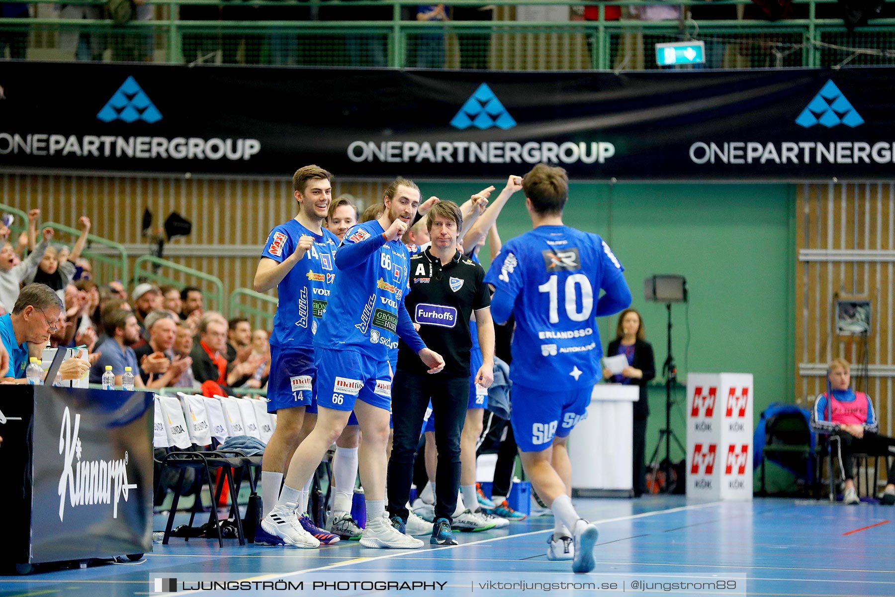 IFK Skövde HK-Lugi HF 1/4-final 1 27-26,herr,Arena Skövde,Skövde,Sverige,Handboll,,2019,217073