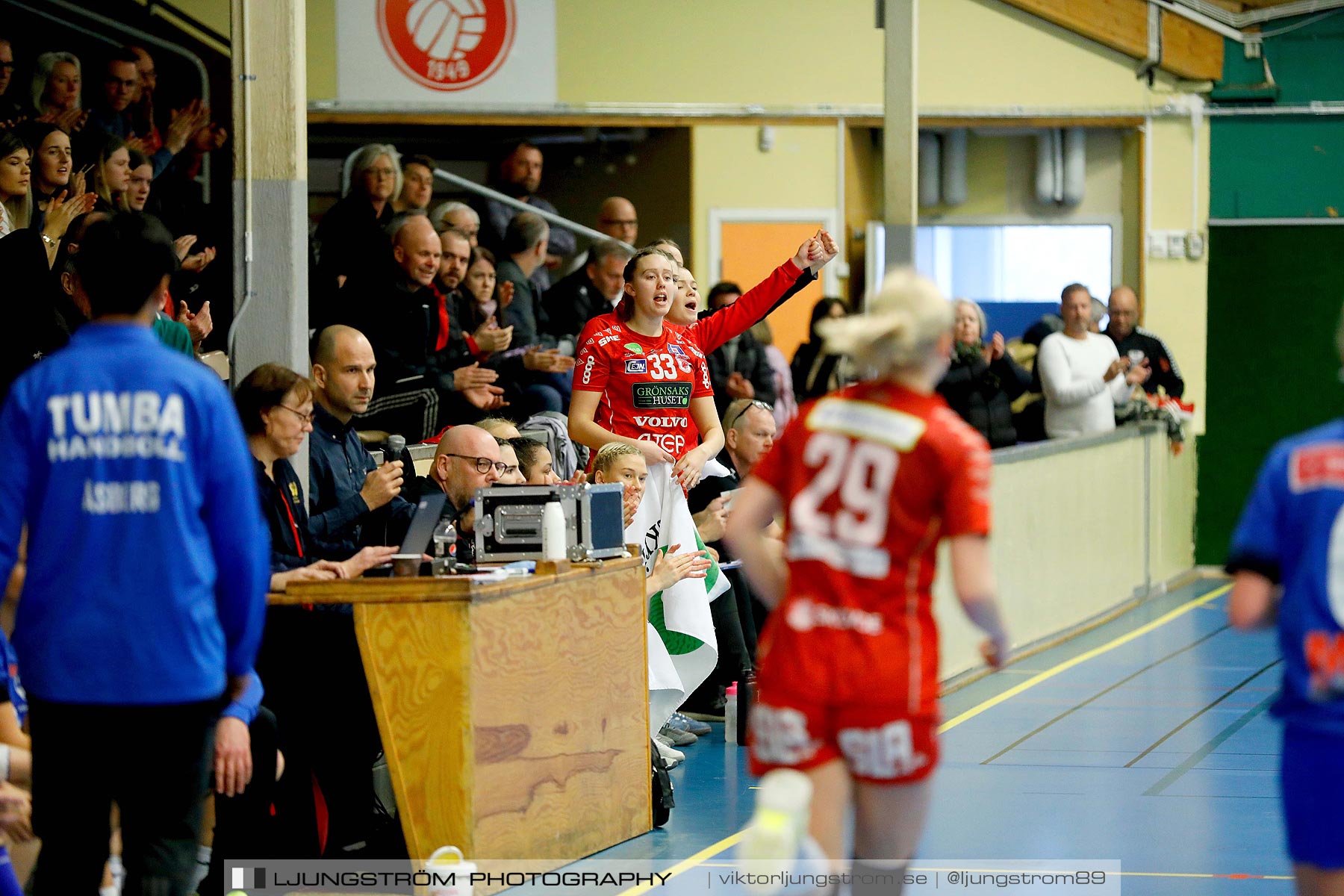 USM F18 Steg 4 Skövde HF-IFK Tumba HK 30-13,dam,Skövde Idrottshall,Skövde,Sverige,Ungdoms-SM,Handboll,2019,217102