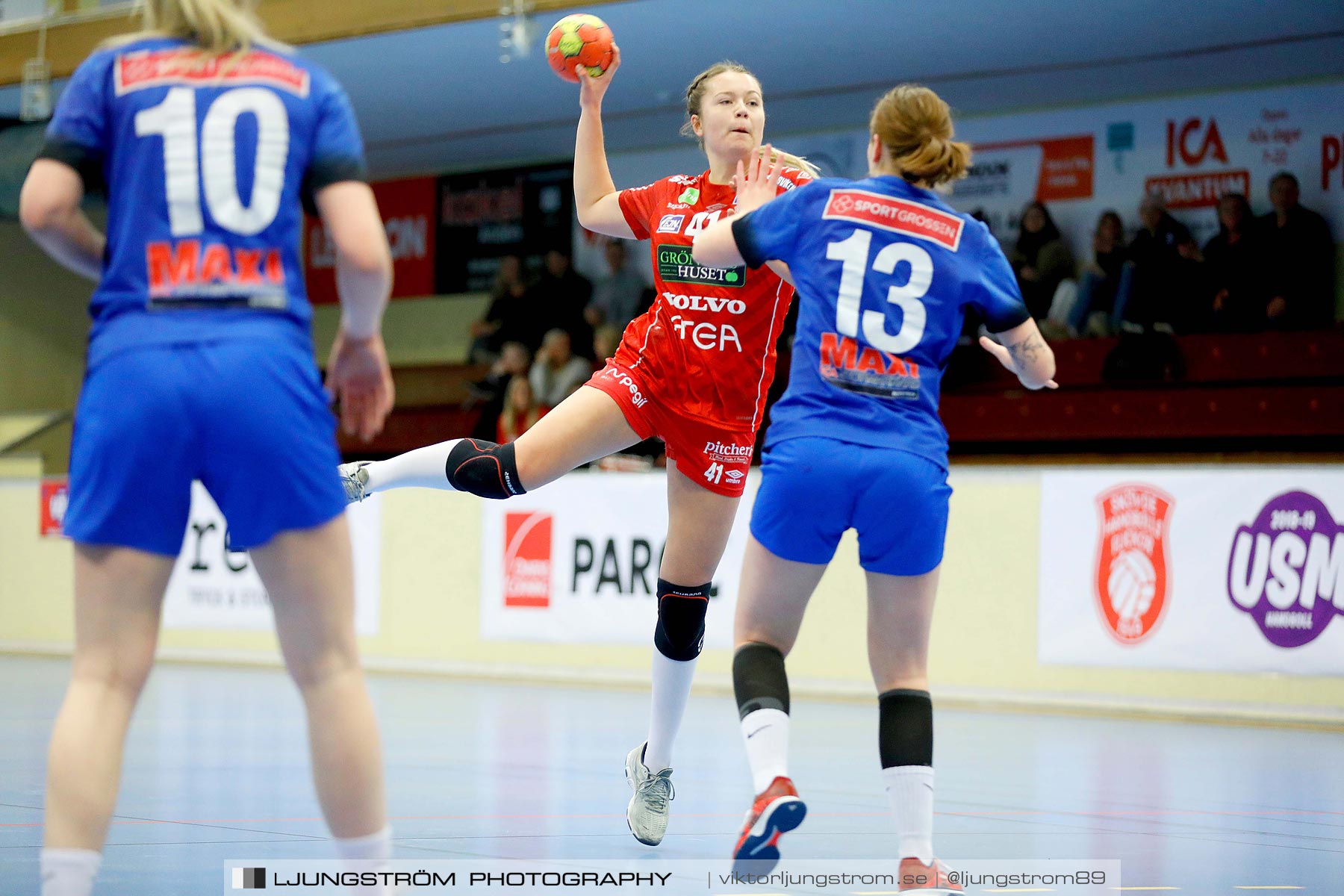 USM F18 Steg 4 Skövde HF-IFK Tumba HK 30-13,dam,Skövde Idrottshall,Skövde,Sverige,Ungdoms-SM,Handboll,2019,217103