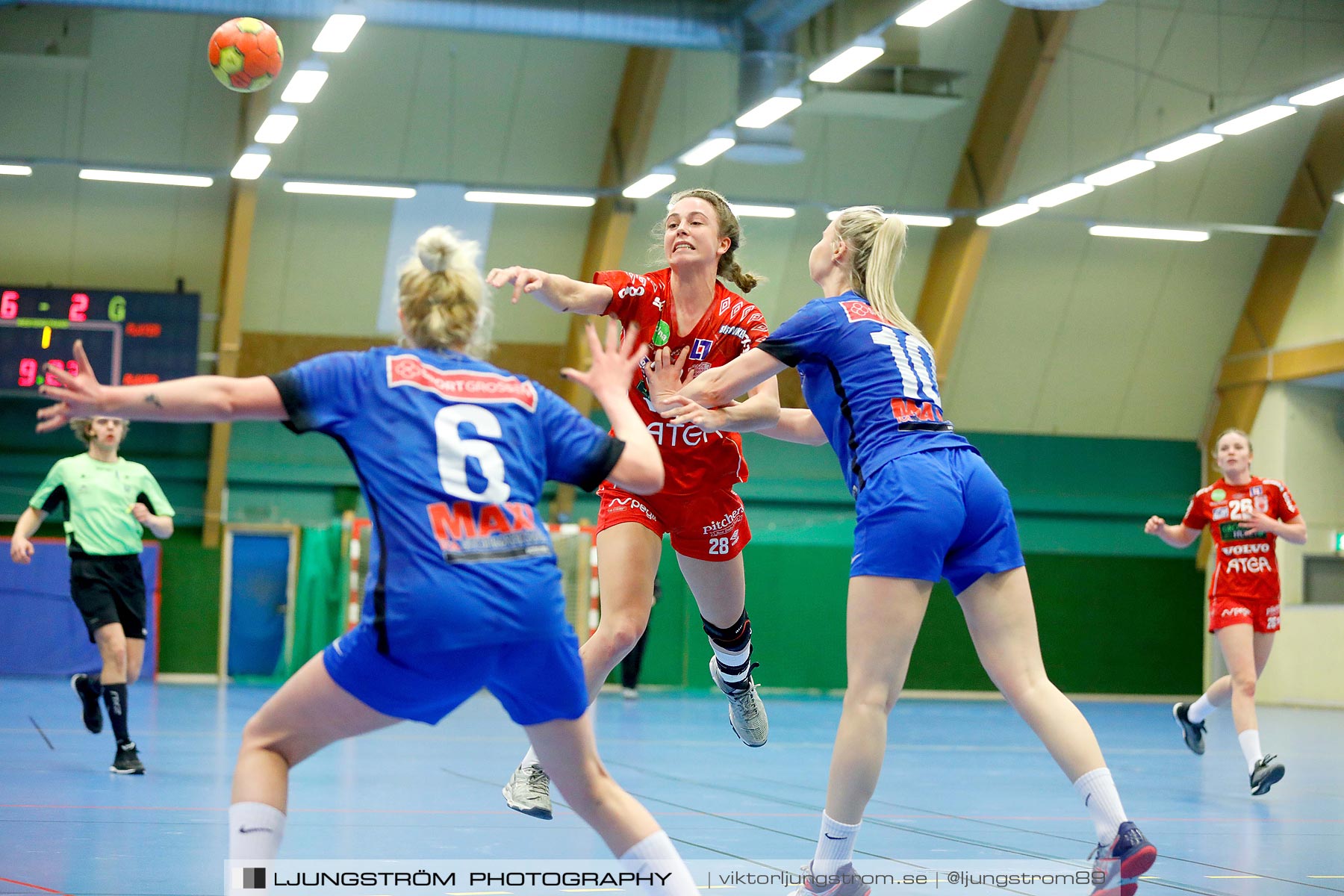 USM F18 Steg 4 Skövde HF-IFK Tumba HK 30-13,dam,Skövde Idrottshall,Skövde,Sverige,Ungdoms-SM,Handboll,2019,217104