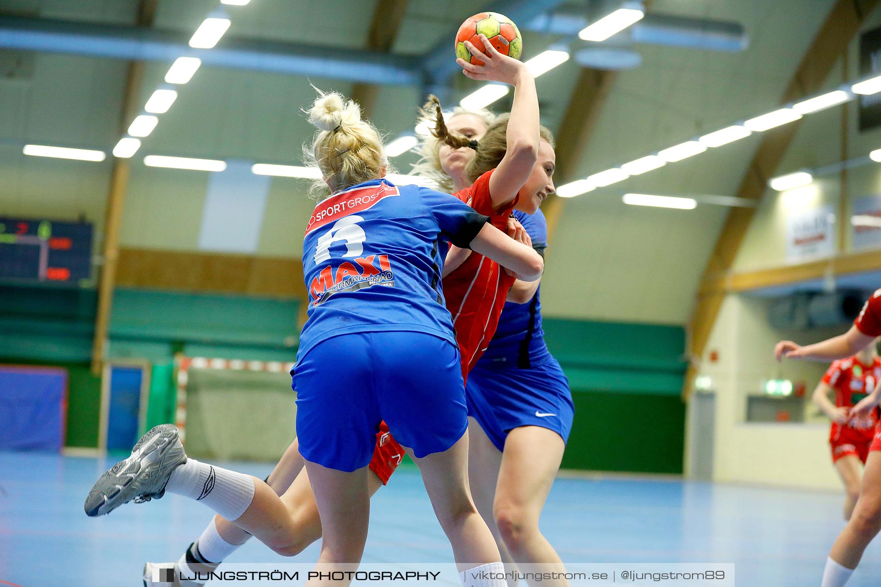 USM F18 Steg 4 Skövde HF-IFK Tumba HK 30-13,dam,Skövde Idrottshall,Skövde,Sverige,Ungdoms-SM,Handboll,2019,217106